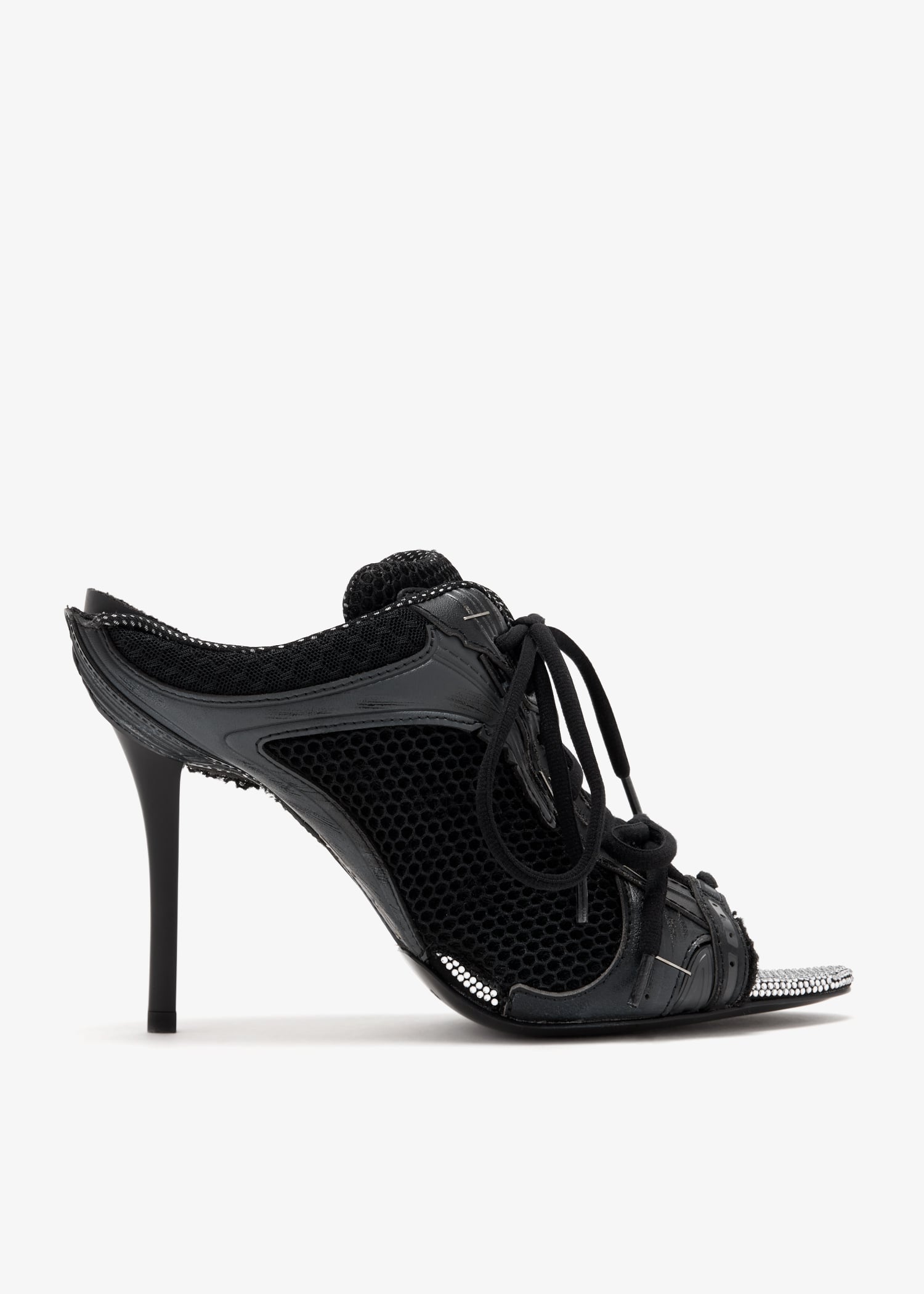 

Stapler sandals, Black