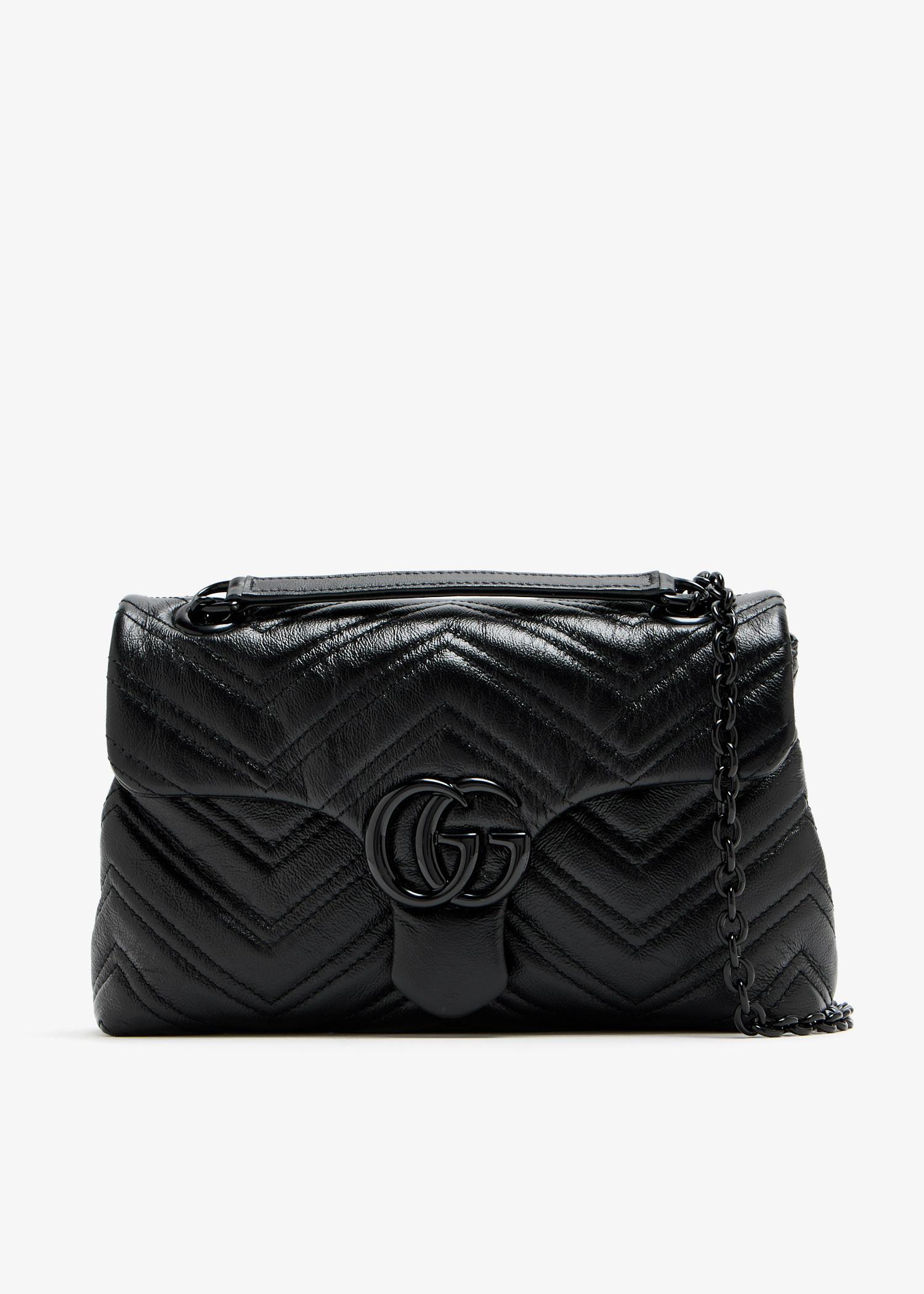

GG Marmont small shoulder bag, Black