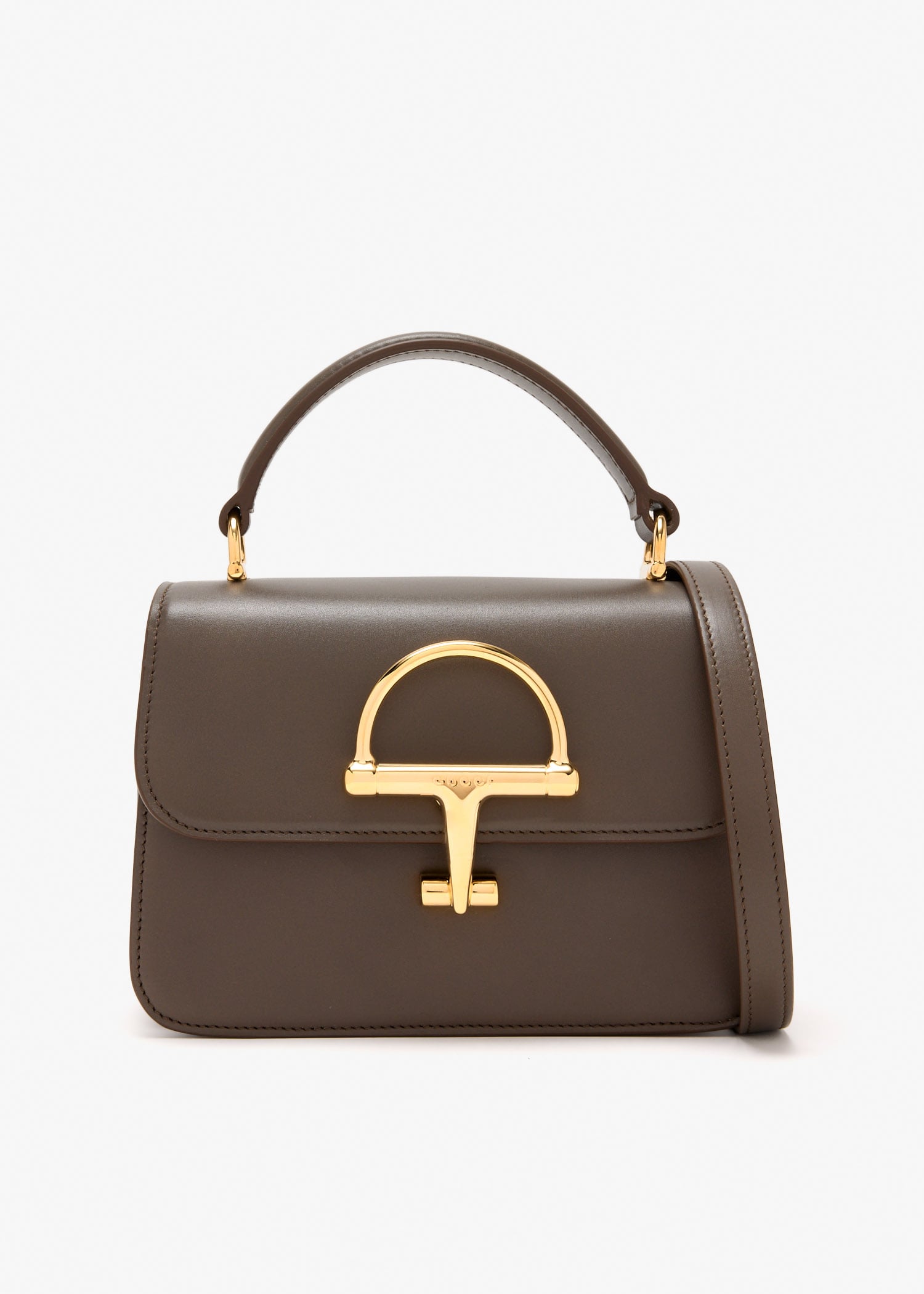 

Siena small top handle bag, Taupe
