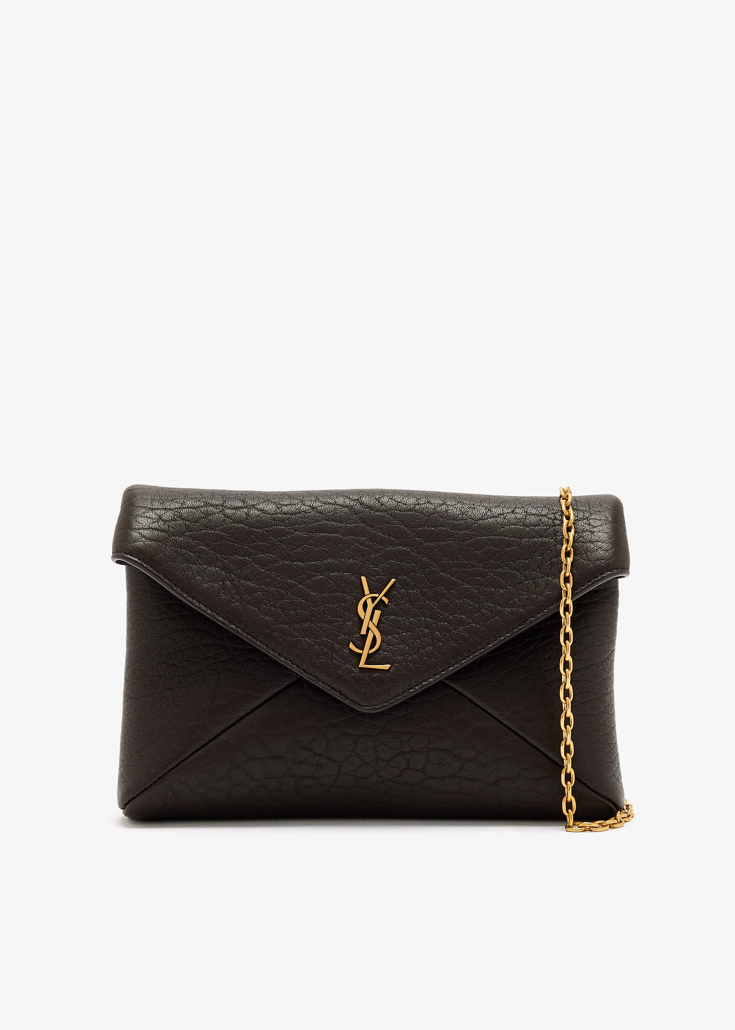 

CASSANDRE small chain pouch, Black