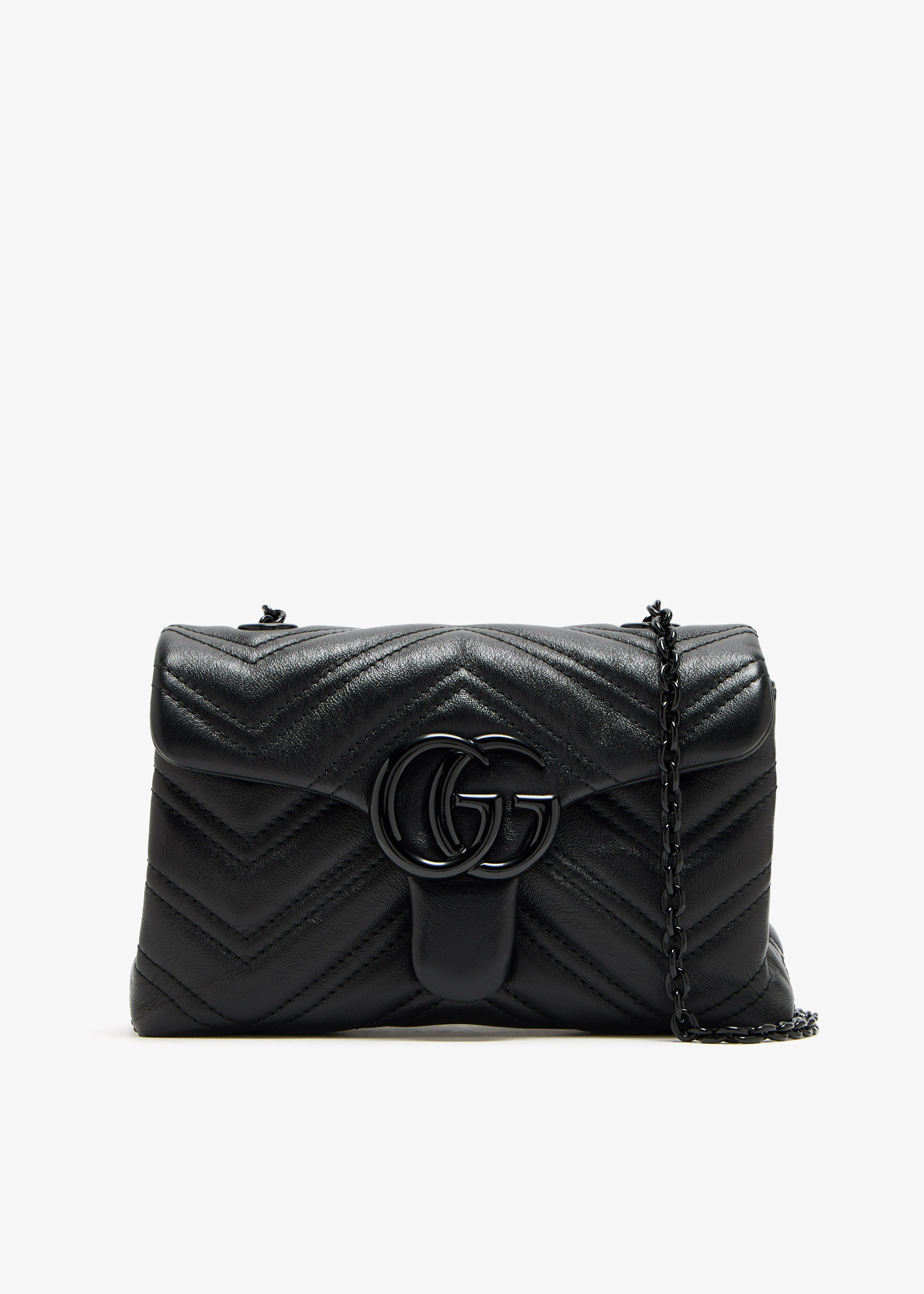 

GG Marmont mini shoulder bag, Black
