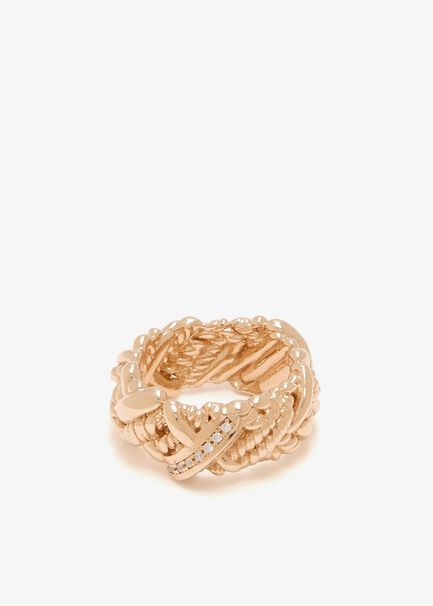 

Intreccio ring, Rose gold