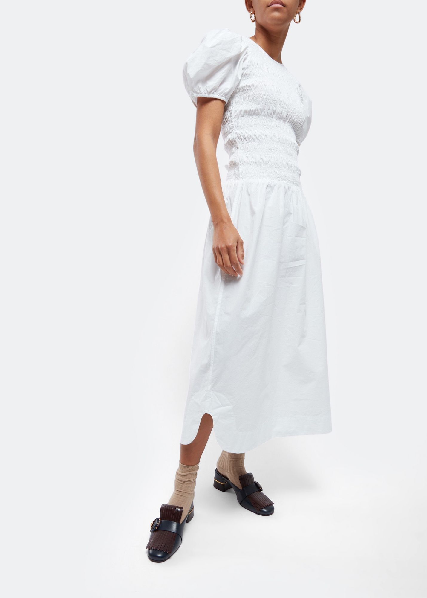 

Multi-Logo Kiltie mules, Blue