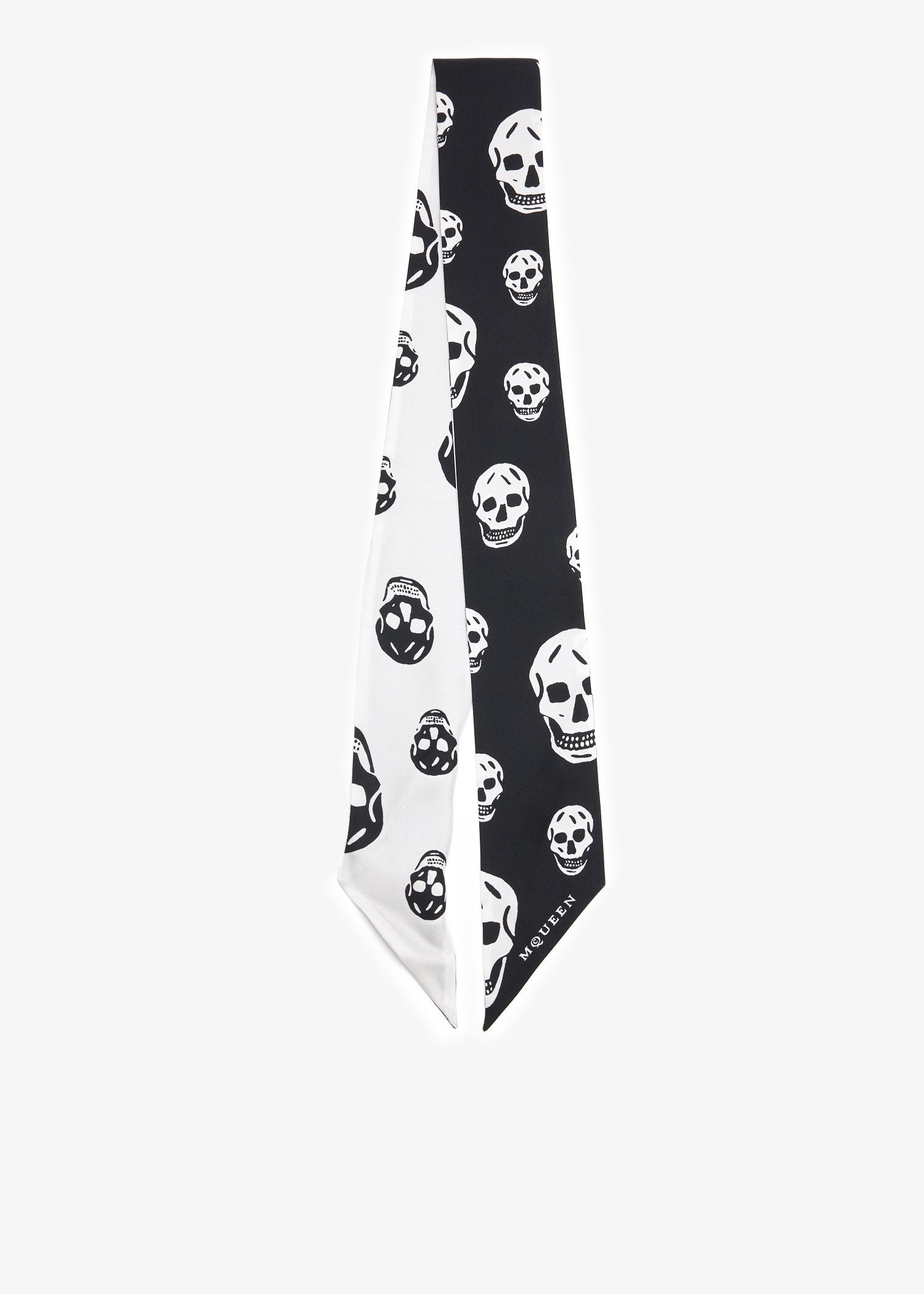 

Ribbon skull scarf, Printed
