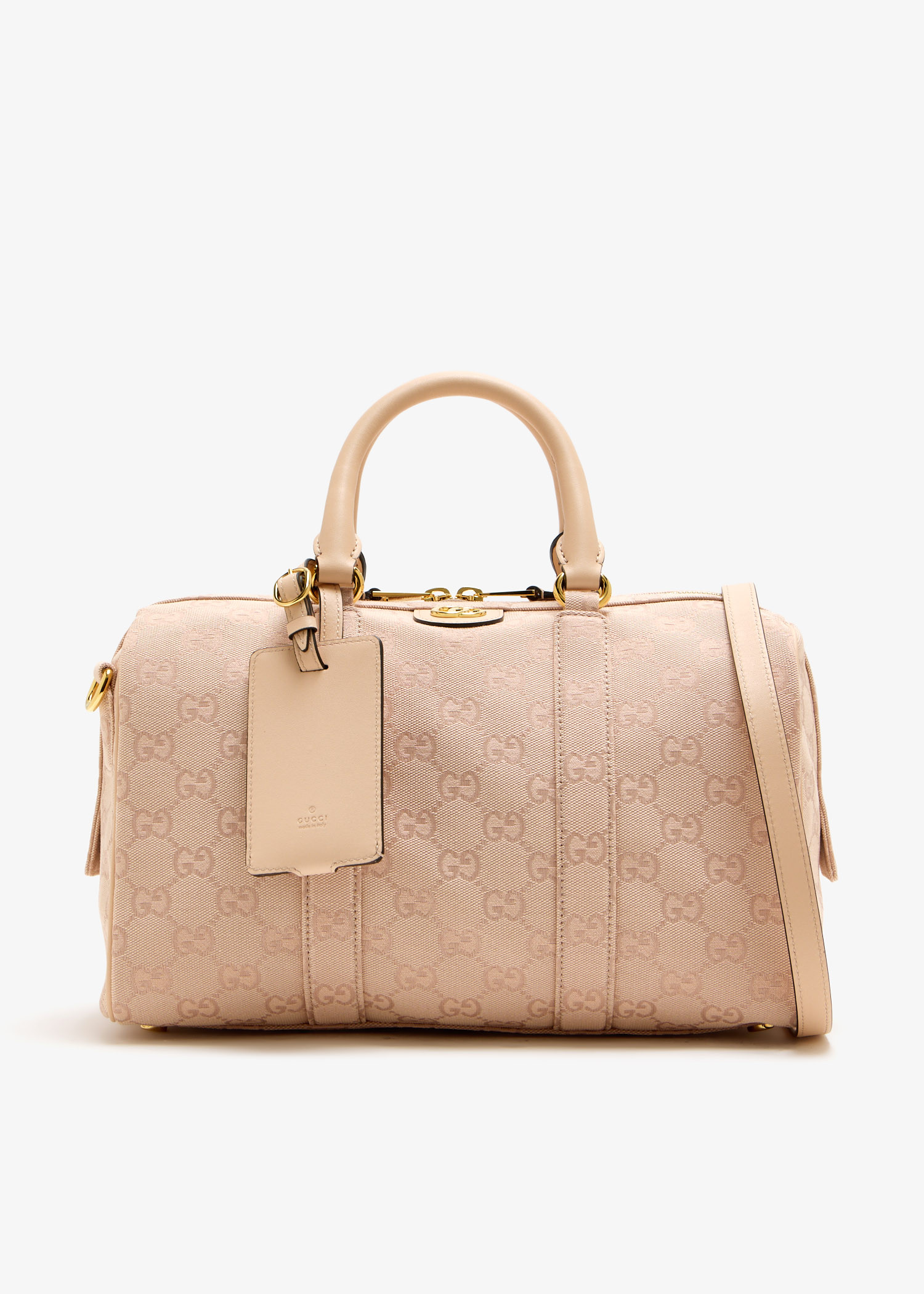 

Ophidia medium boston bag, Pink