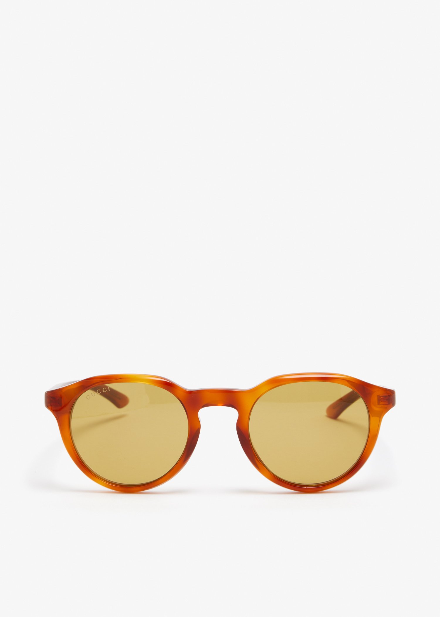 

Round frame sunglasses, Orange