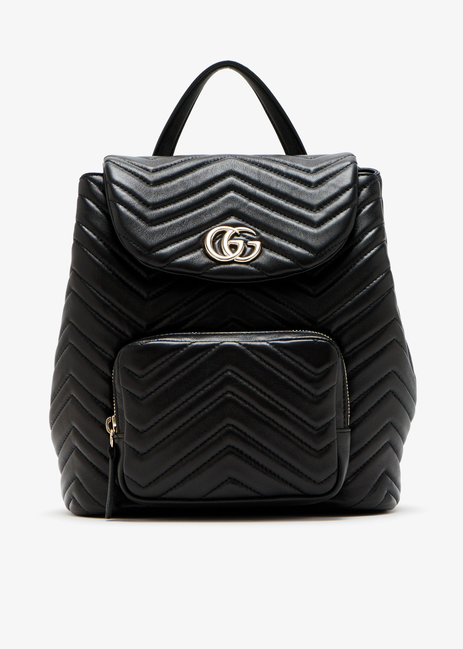 

GG Marmont small backpack, Black