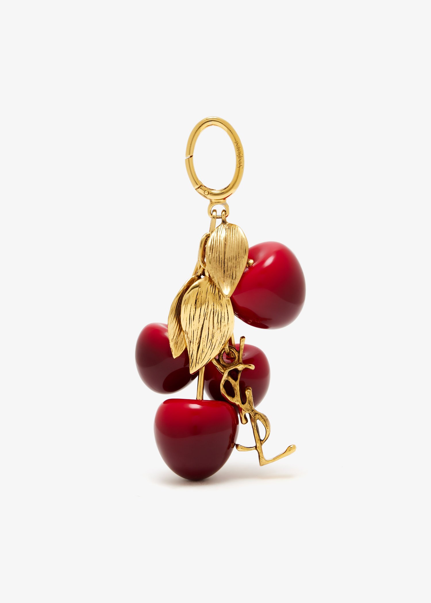 

Cassandre cherry bag charm, Red