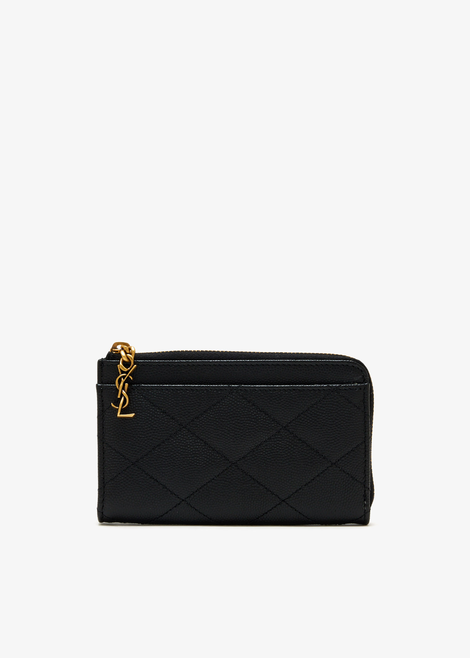 

Cassandre Bijou zip card case, Black