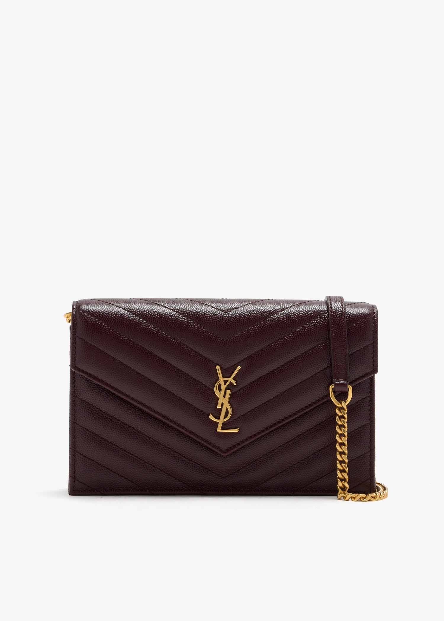 

Cassandre chain wallet, Burgundy
