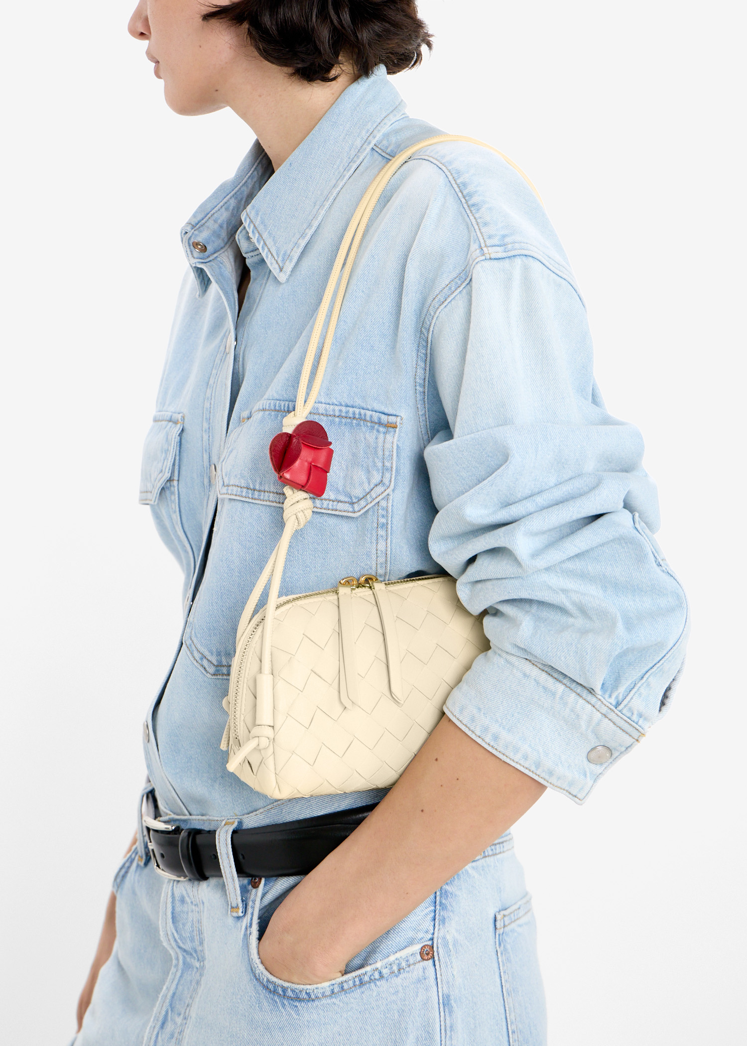 

Concert Pouch bag, Cream