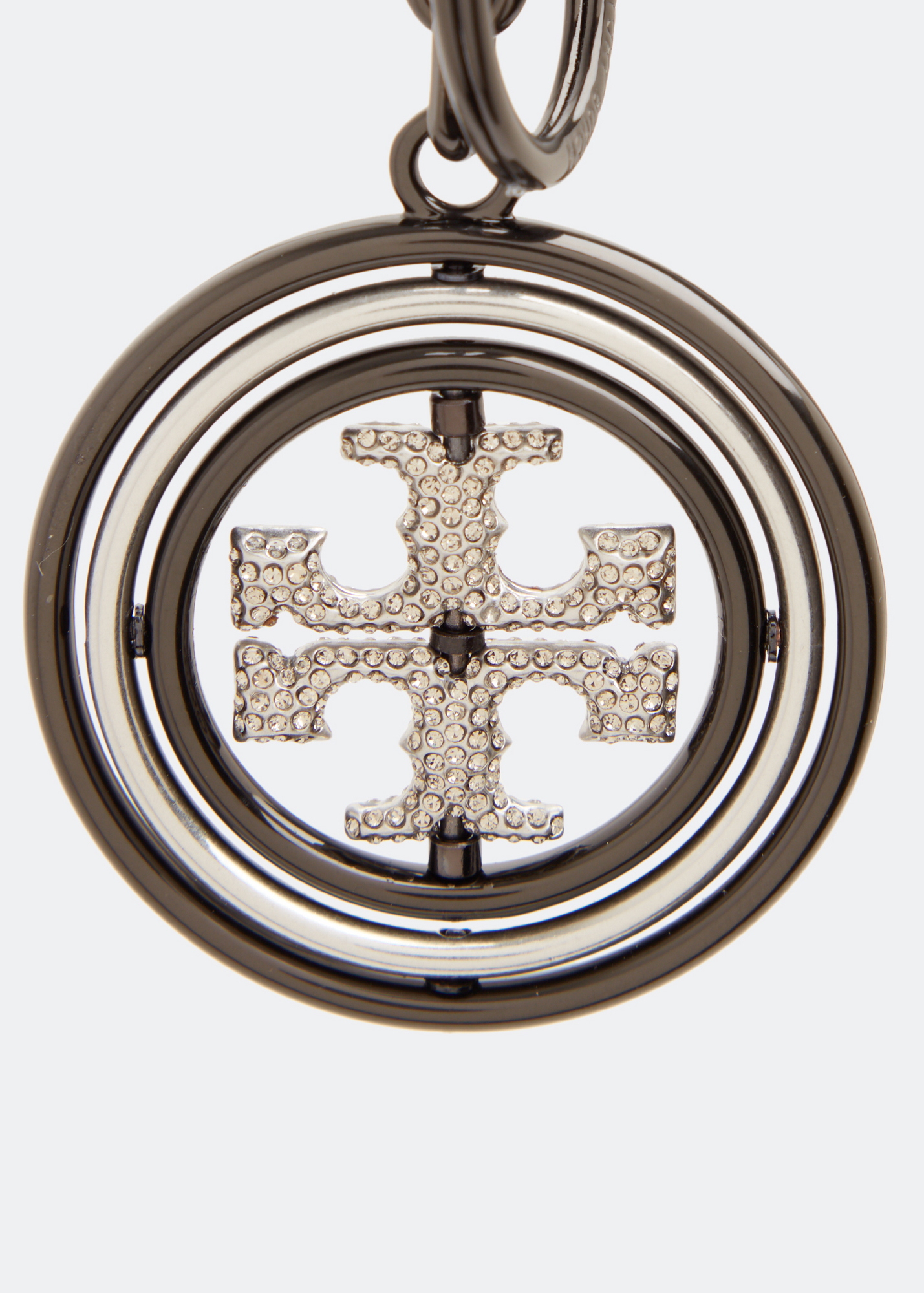 

Rotating Double T key ring, Metallic