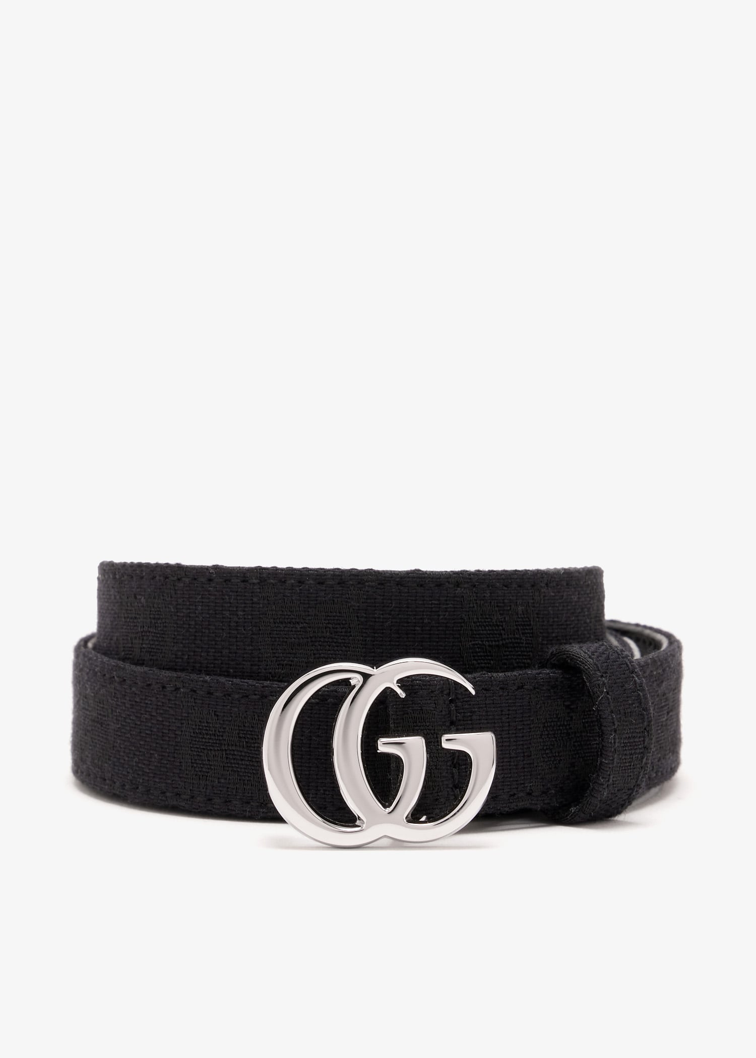 

GG Marmont thin belt, Black
