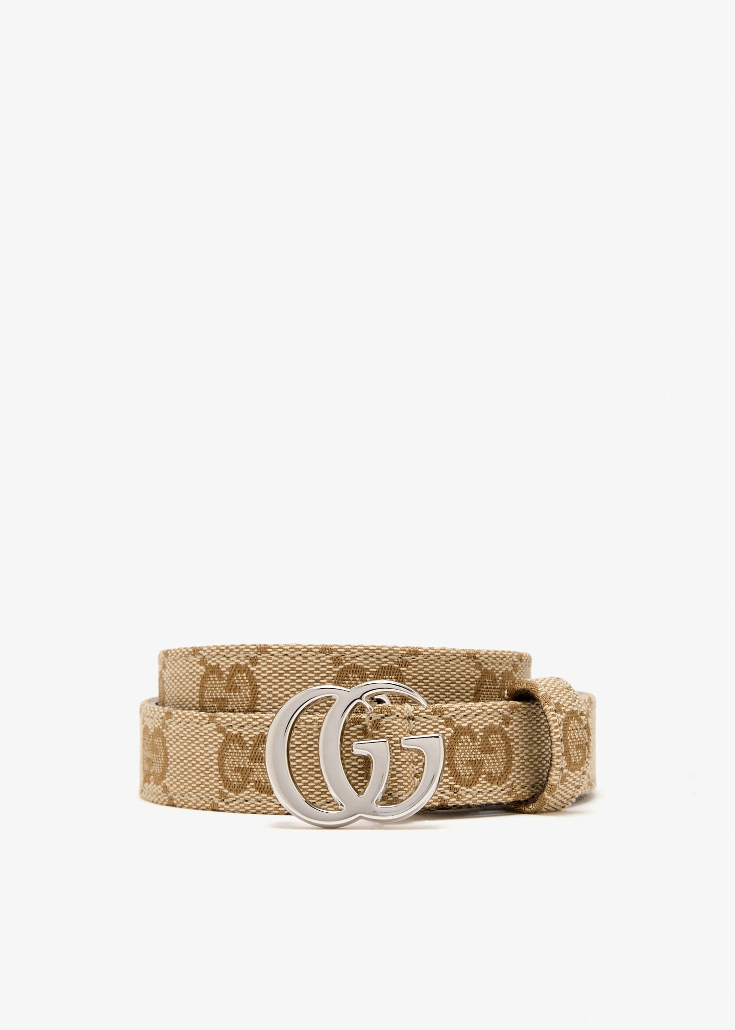 

GG Marmont thin belt, Printed