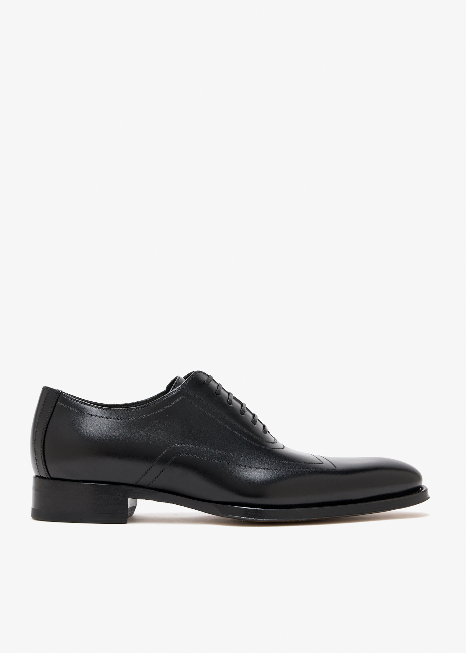 

Leather lace-up shoes, Black