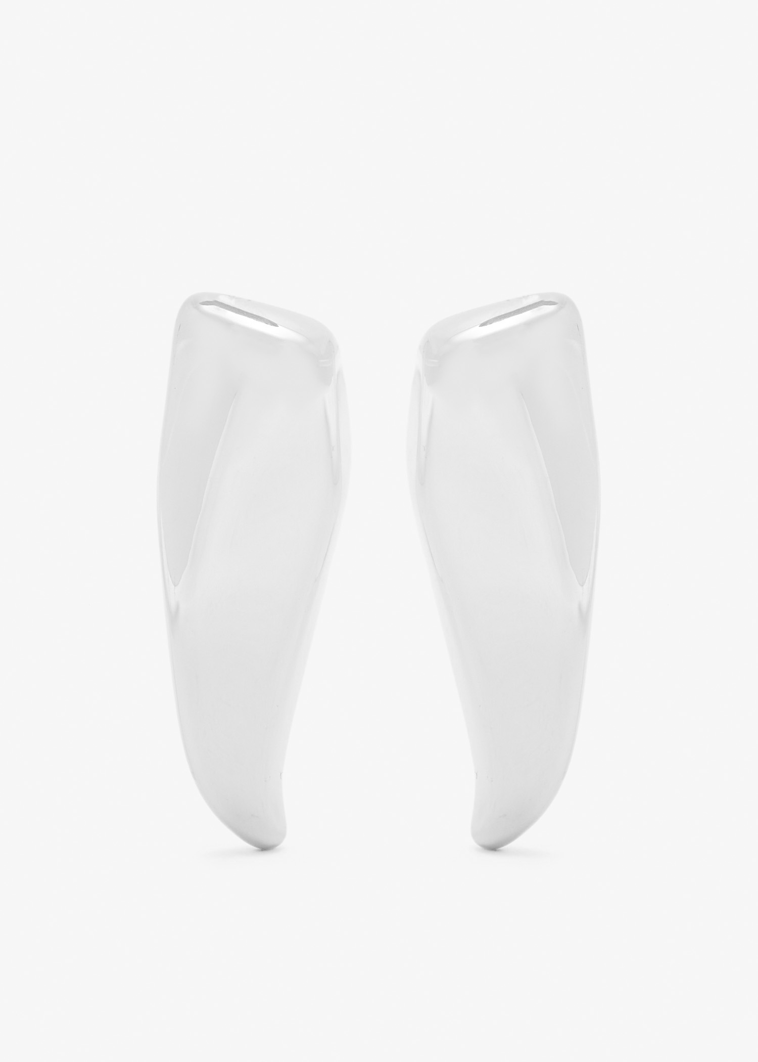 

Large Prisma earrings, Silver