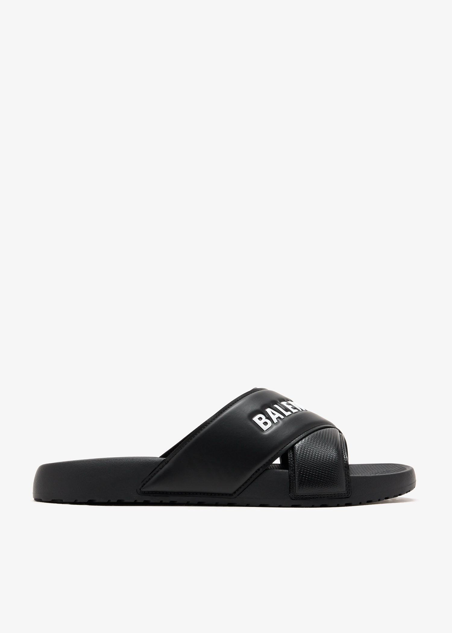 

Sporty pool slides, Black