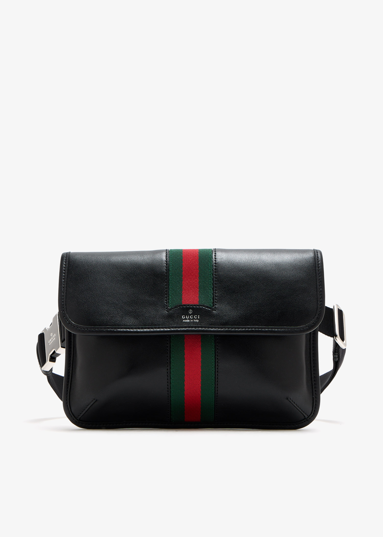 

Web Trademark small belt bag, Black