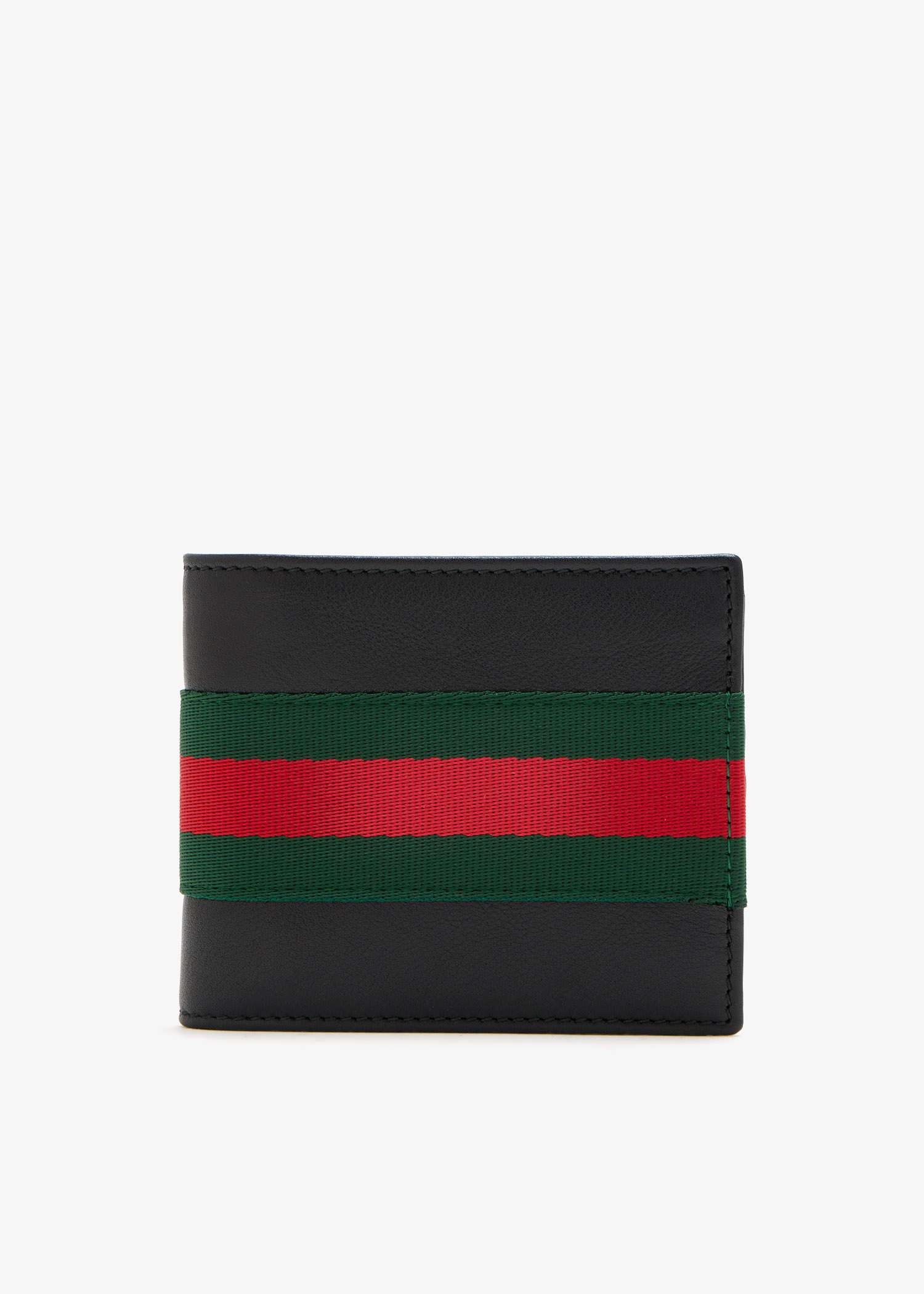 

Web Trademark bi-fold wallet, Black