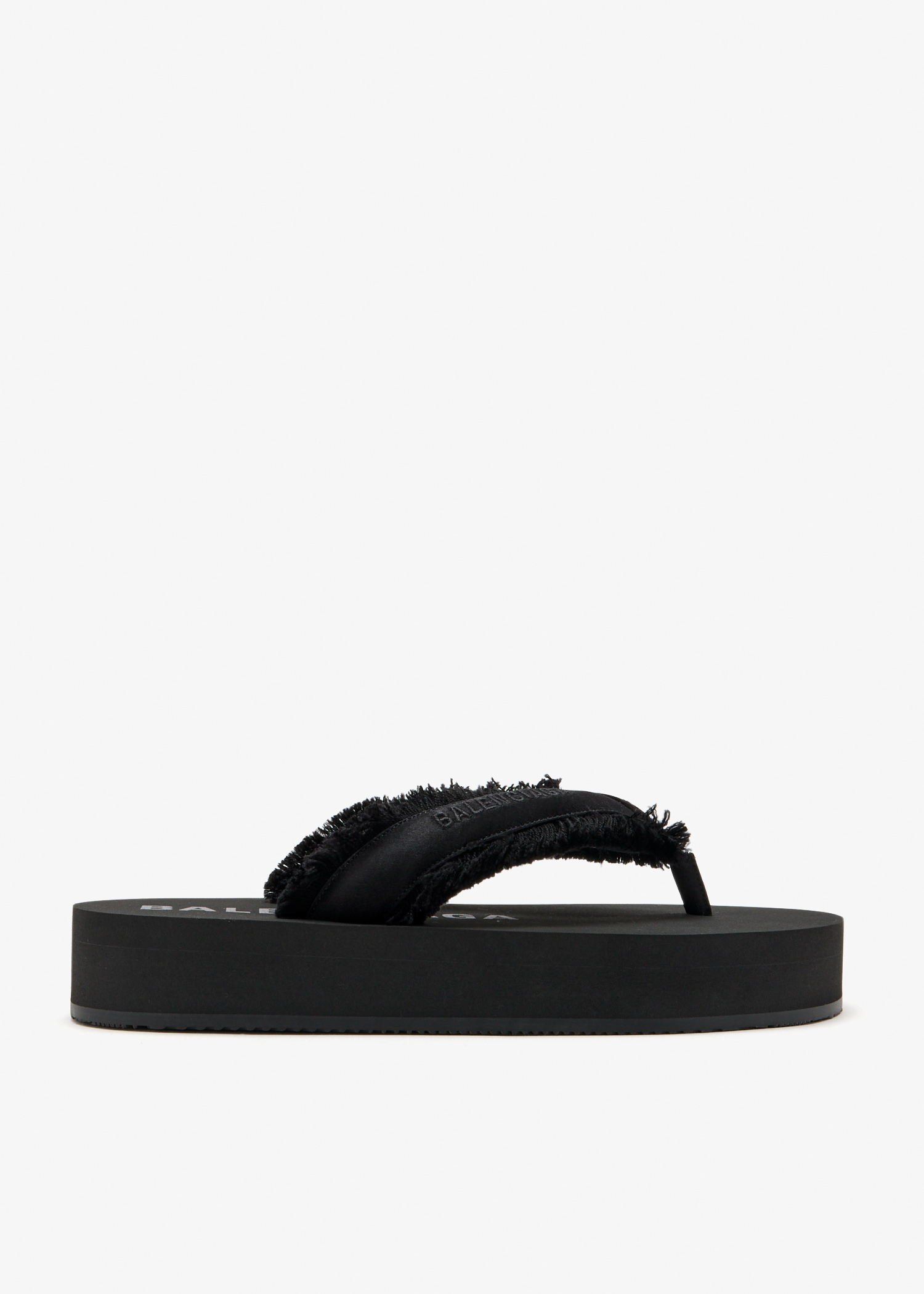 

Jet Lag thong sandals, Black