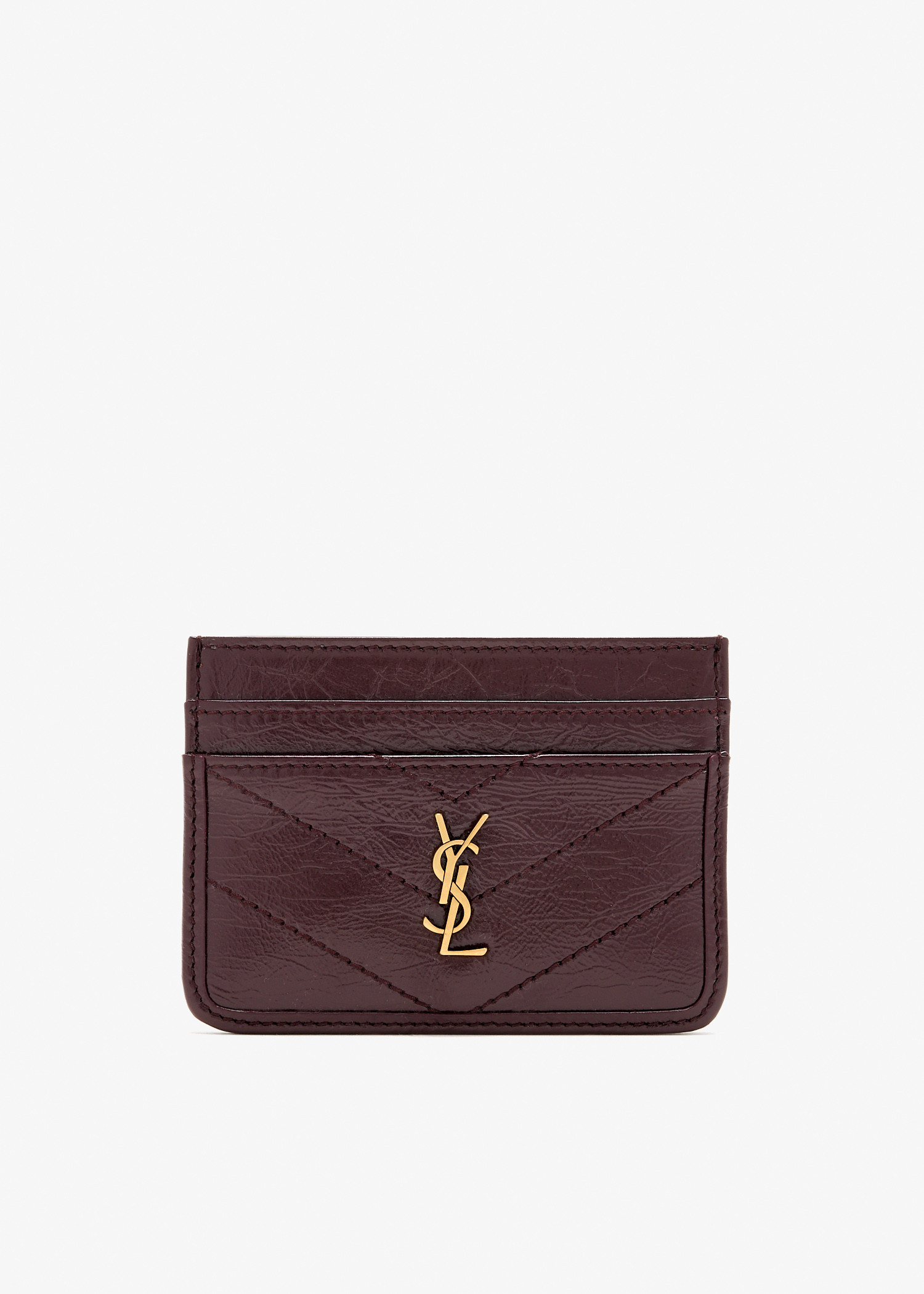 

Cassandre card case, Burgundy
