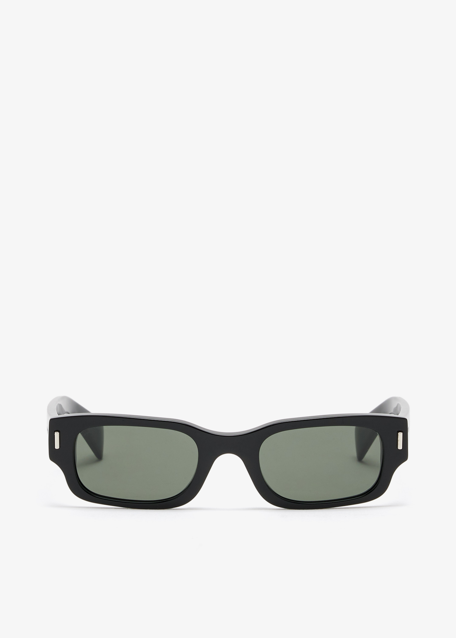 

T-Bar Rivet Panthos Sunglasses, Black