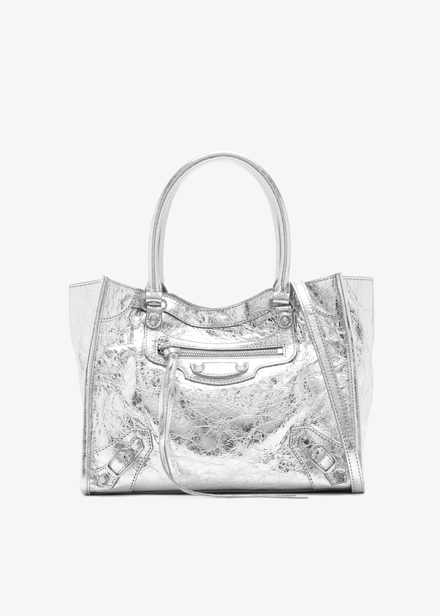 

Le City mini tote bag, Silver
