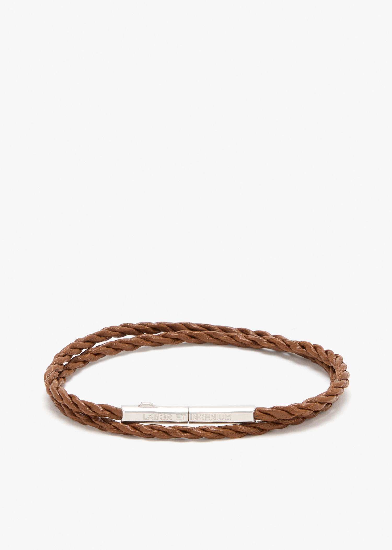 

Rope leather bracelet, Brown