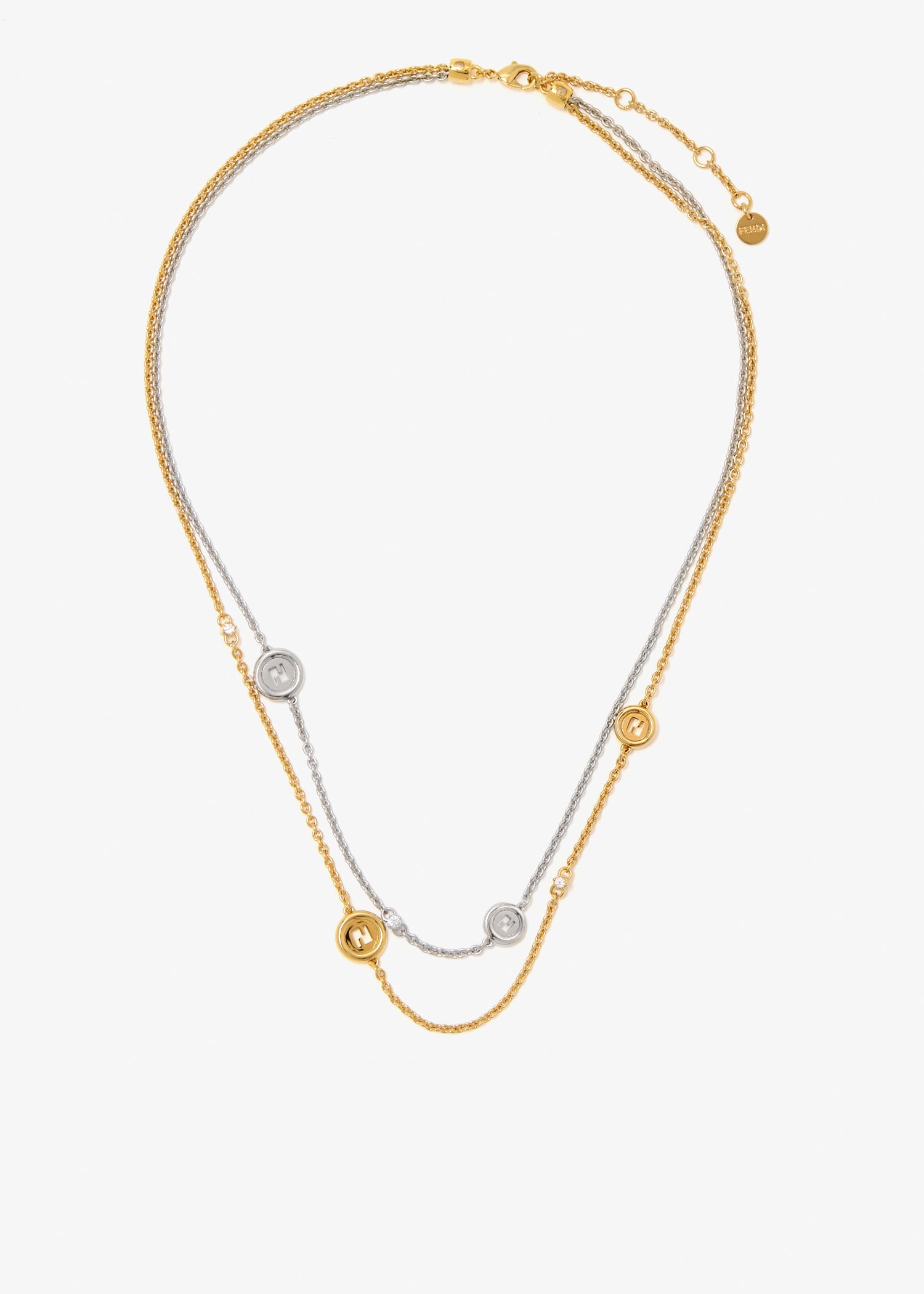 

EverRound Fendi necklace, Gold