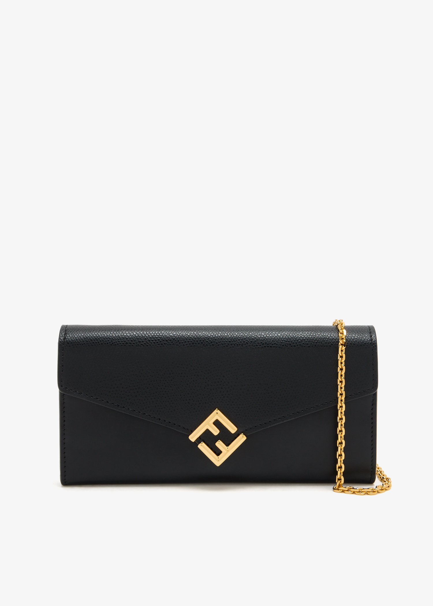 

FF Diamonds chain wallet, Black