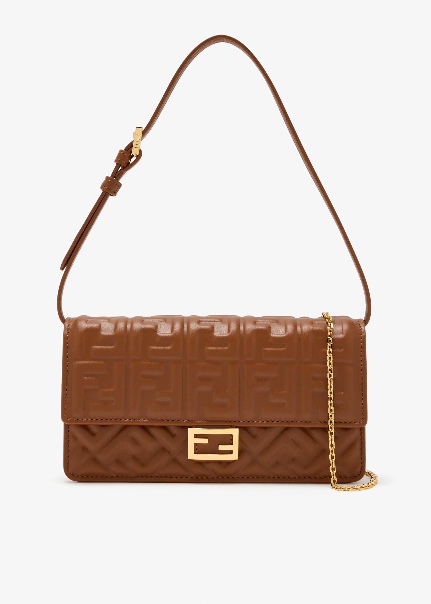 

Baguette chain wallet, Brown