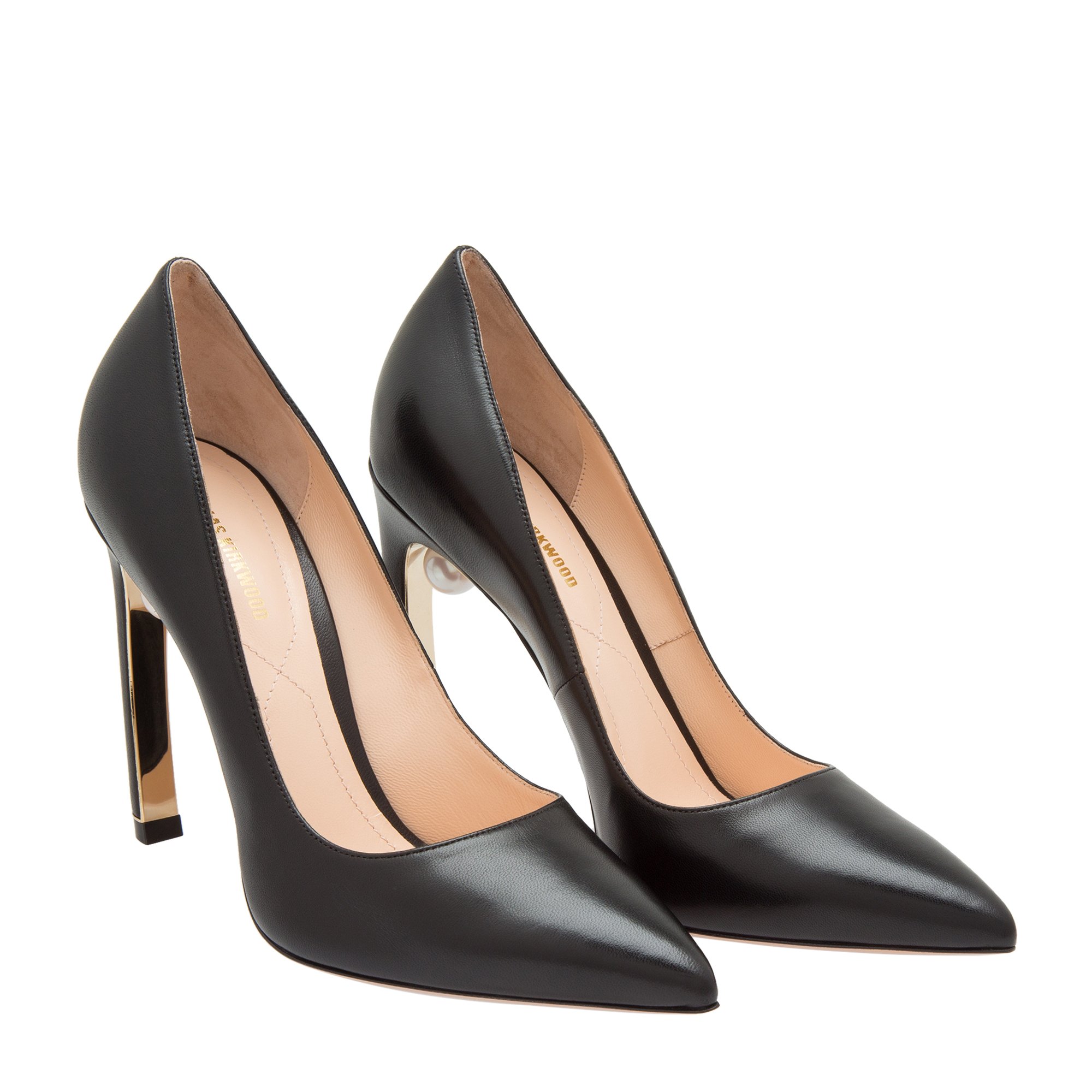 

Mira pearl pumps, Black