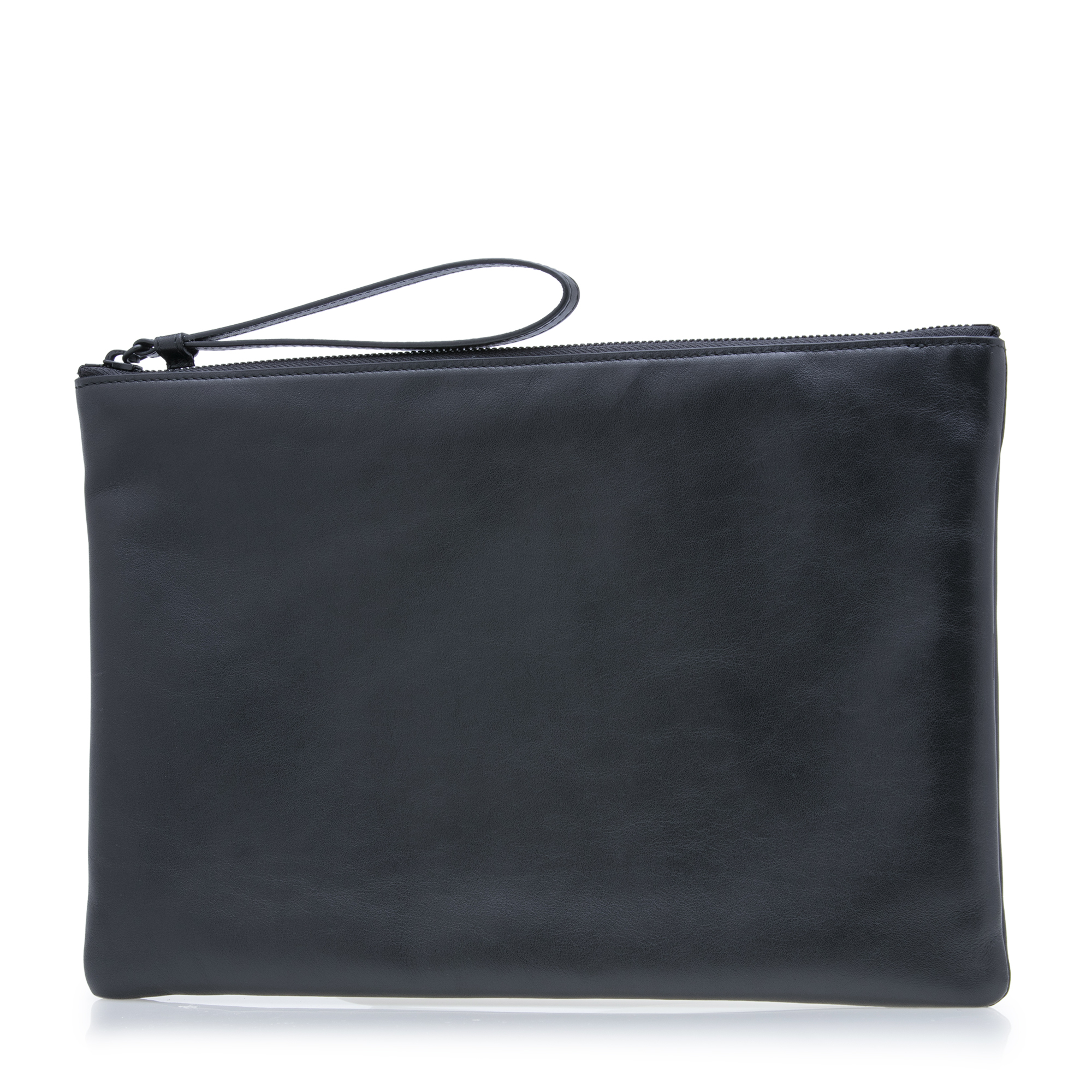 

Leather pouch, Black