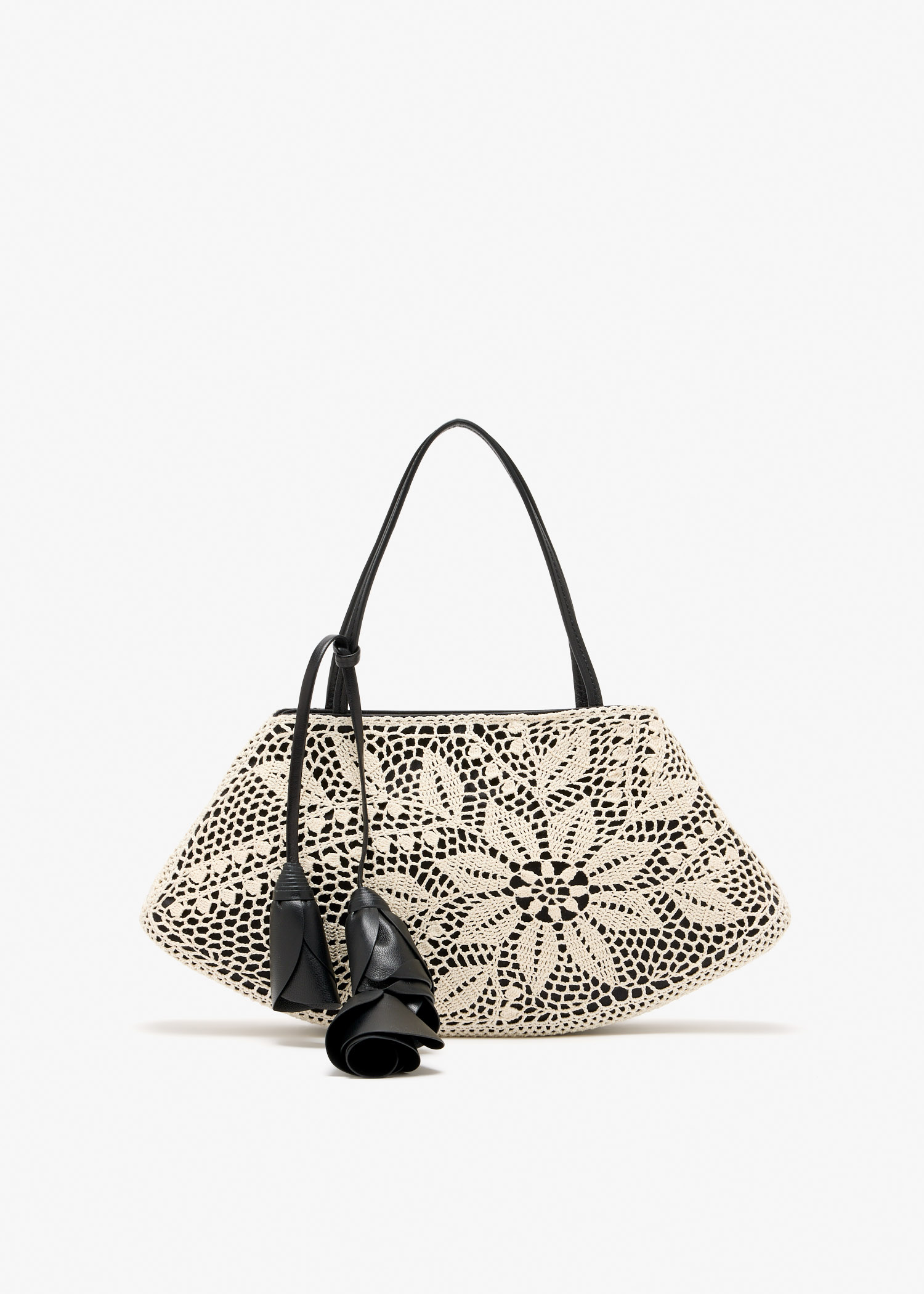 

Maya crochet bag, Black