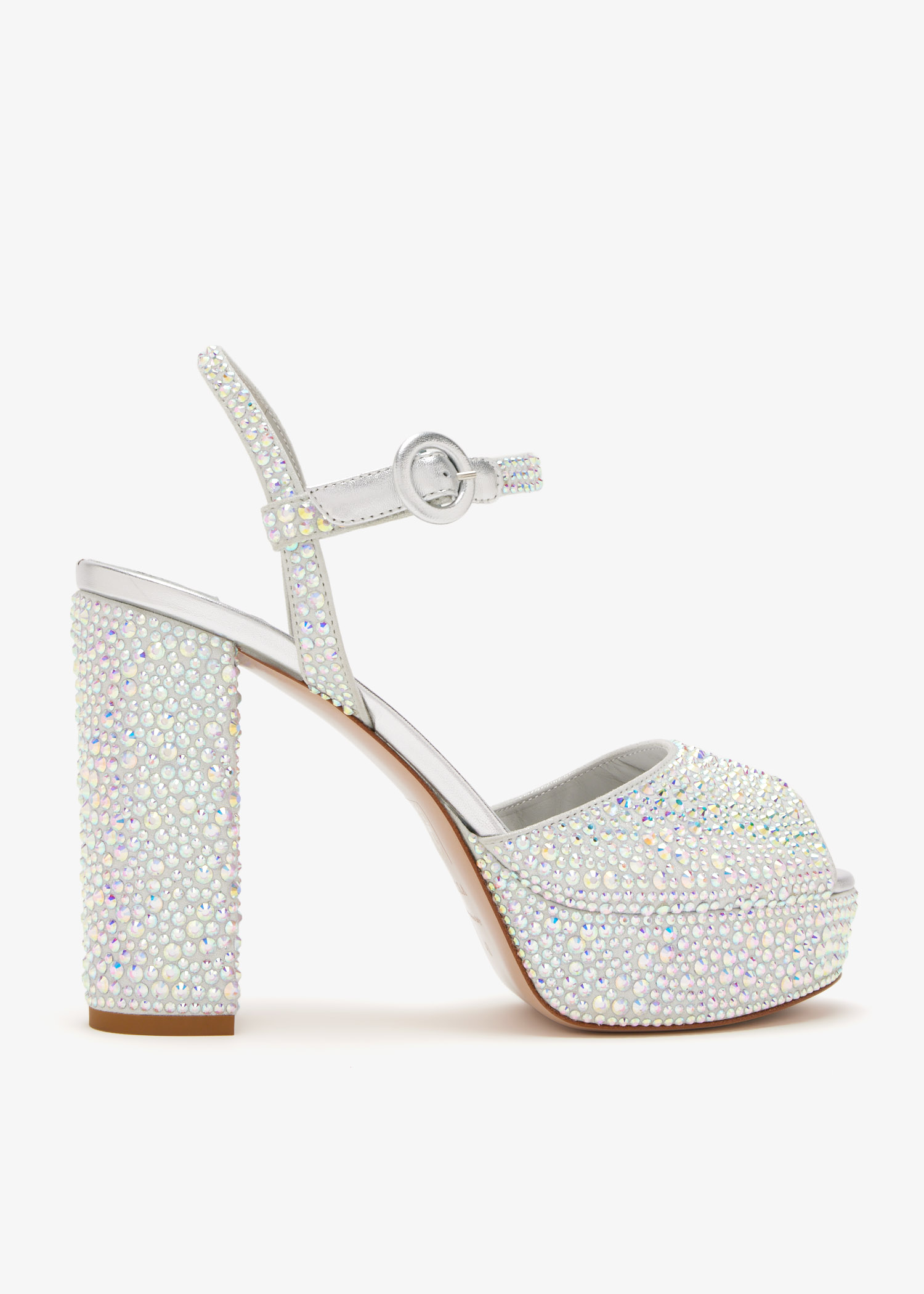 

Prince 110 sandals, Silver