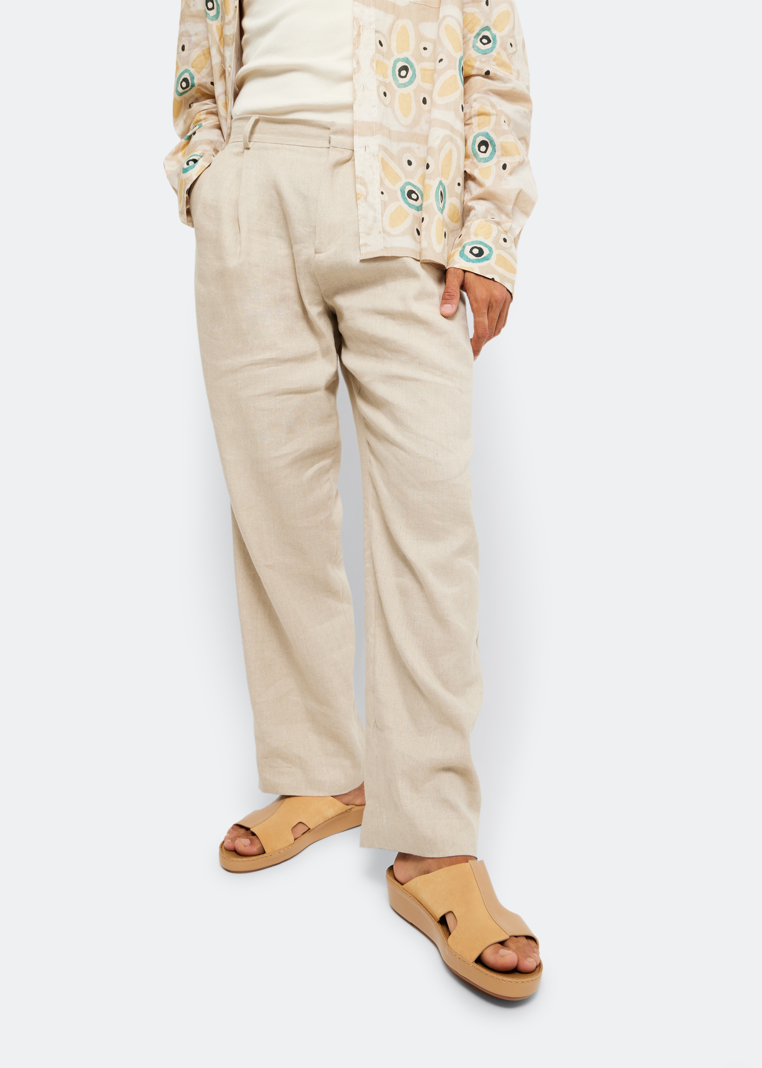 

Drifted sandals, Beige