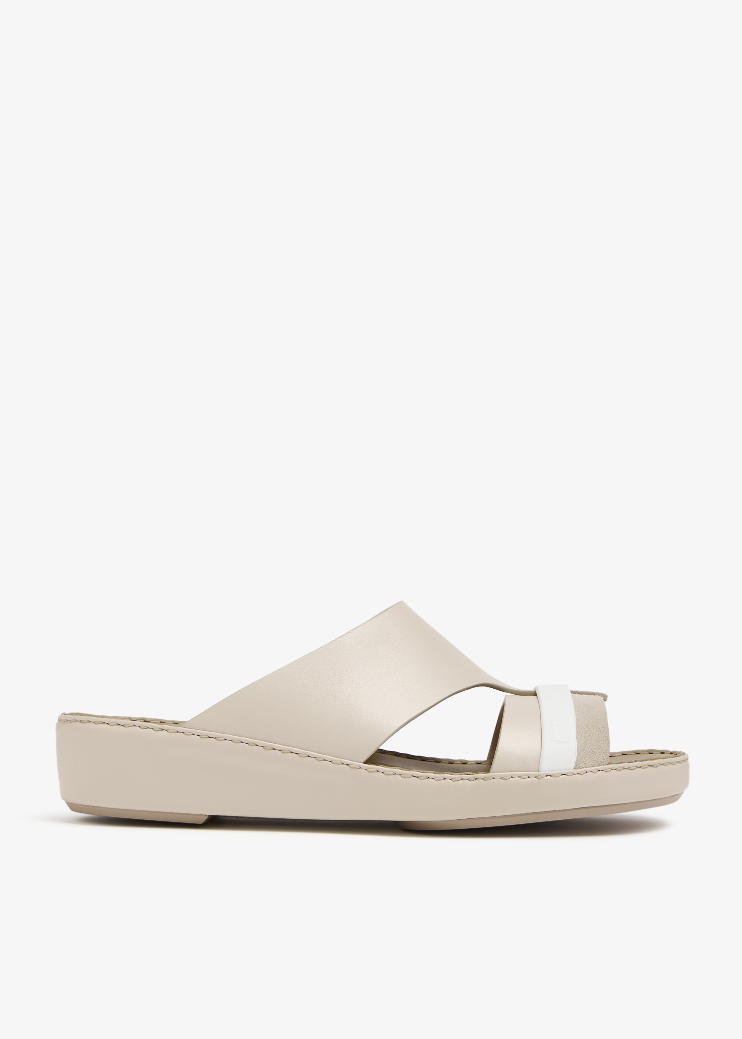 

Rubber Grip sandals, Beige