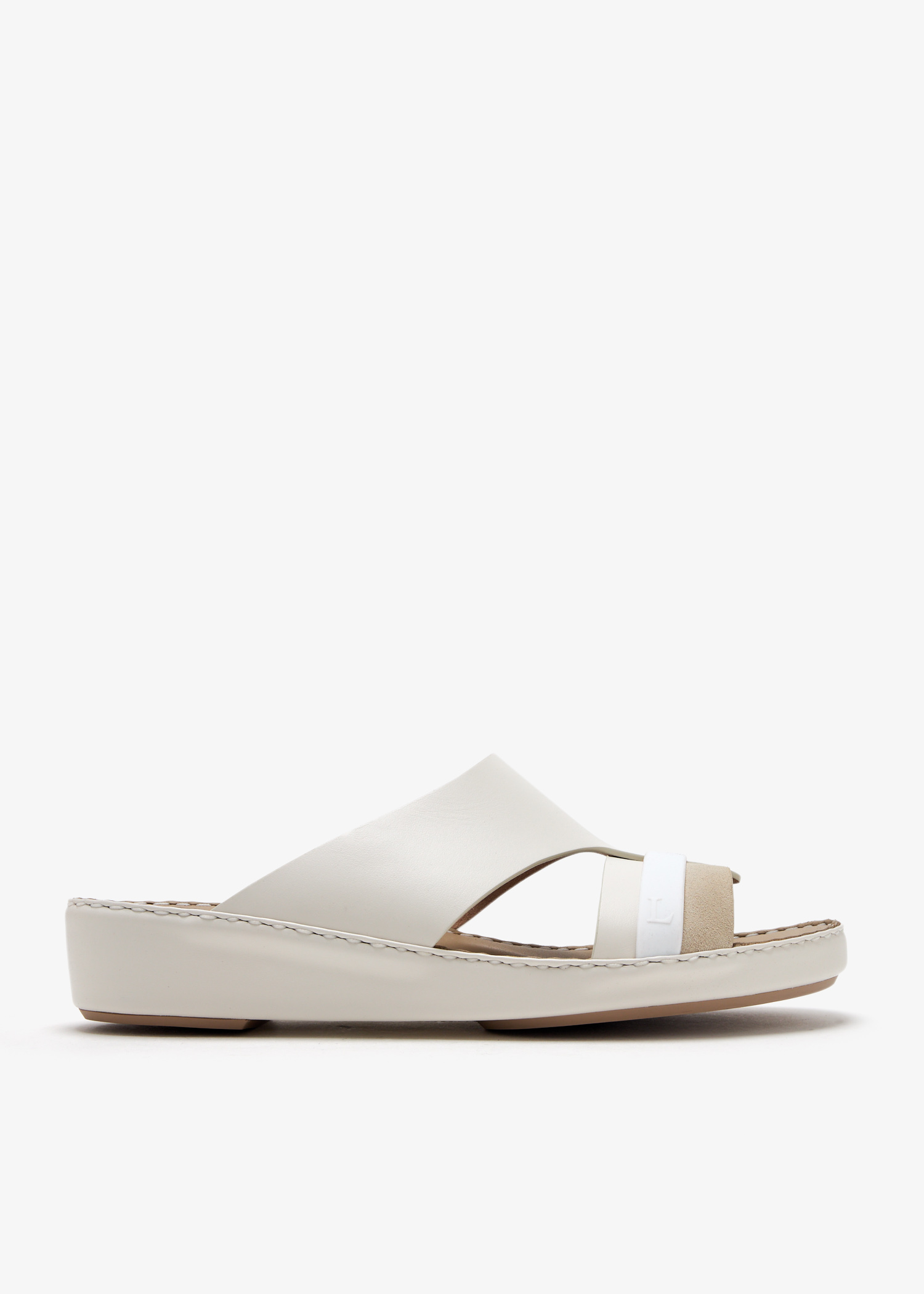 

Rubber Grip sandals, Beige