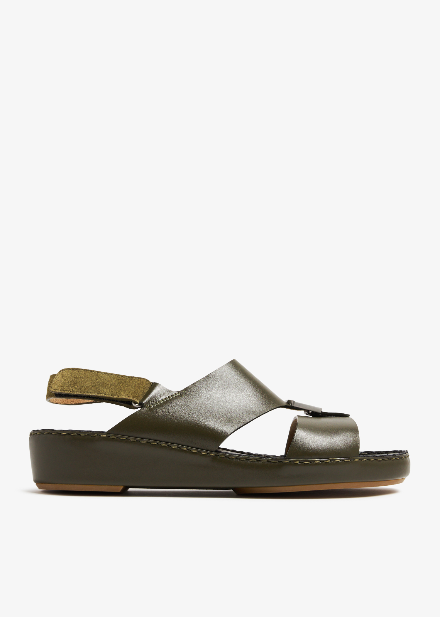 

Slingback Buckle Up sandals, Green