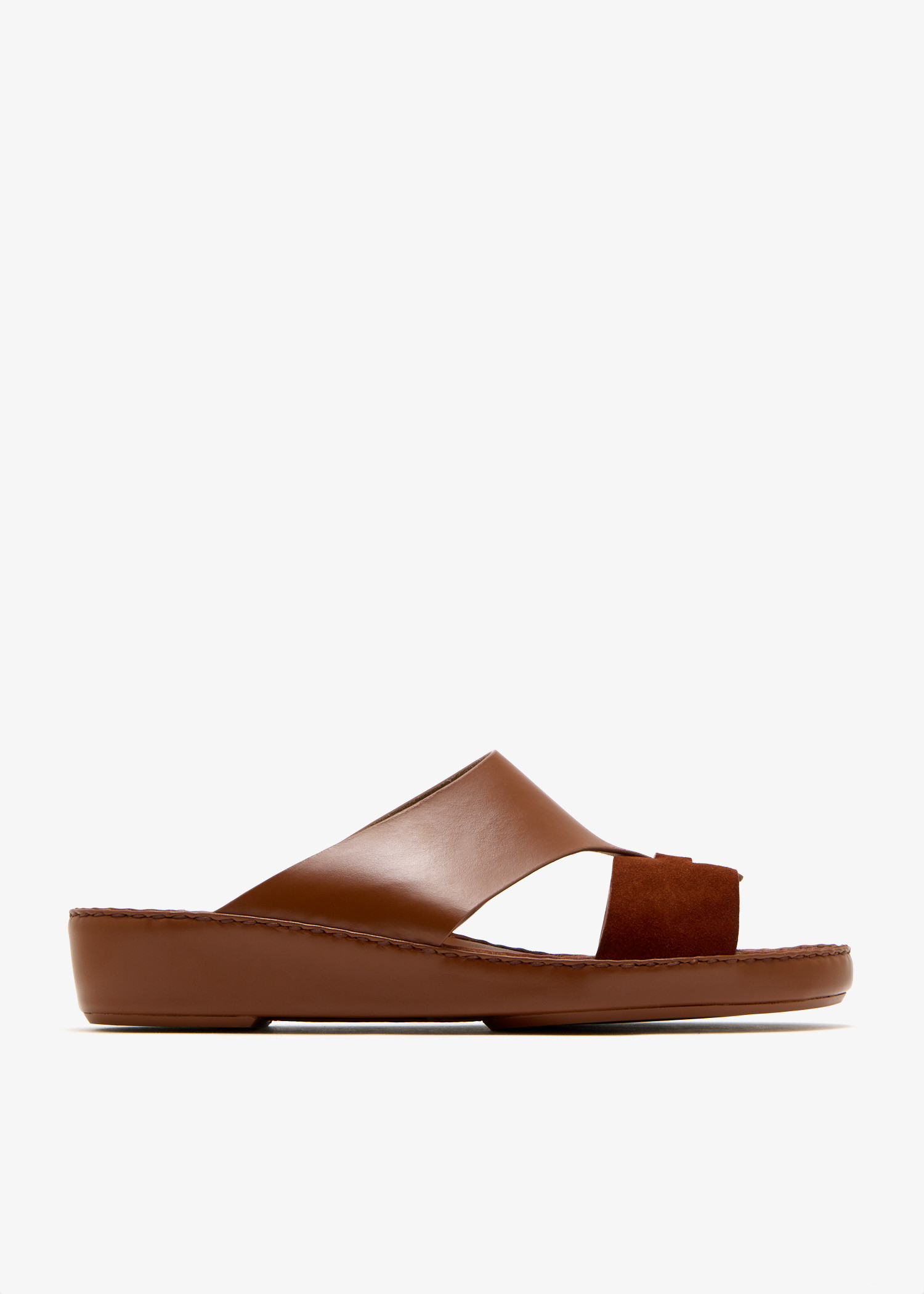 

Looped Belt sandals, Brown