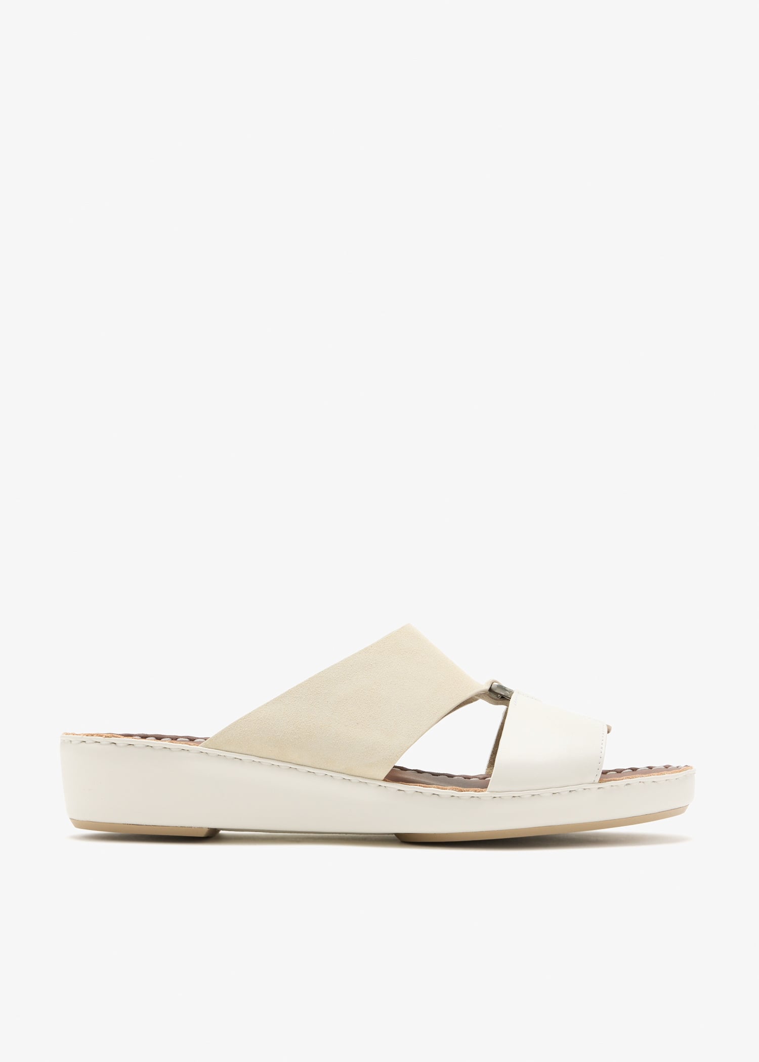 

Peek Buckle sandals, White