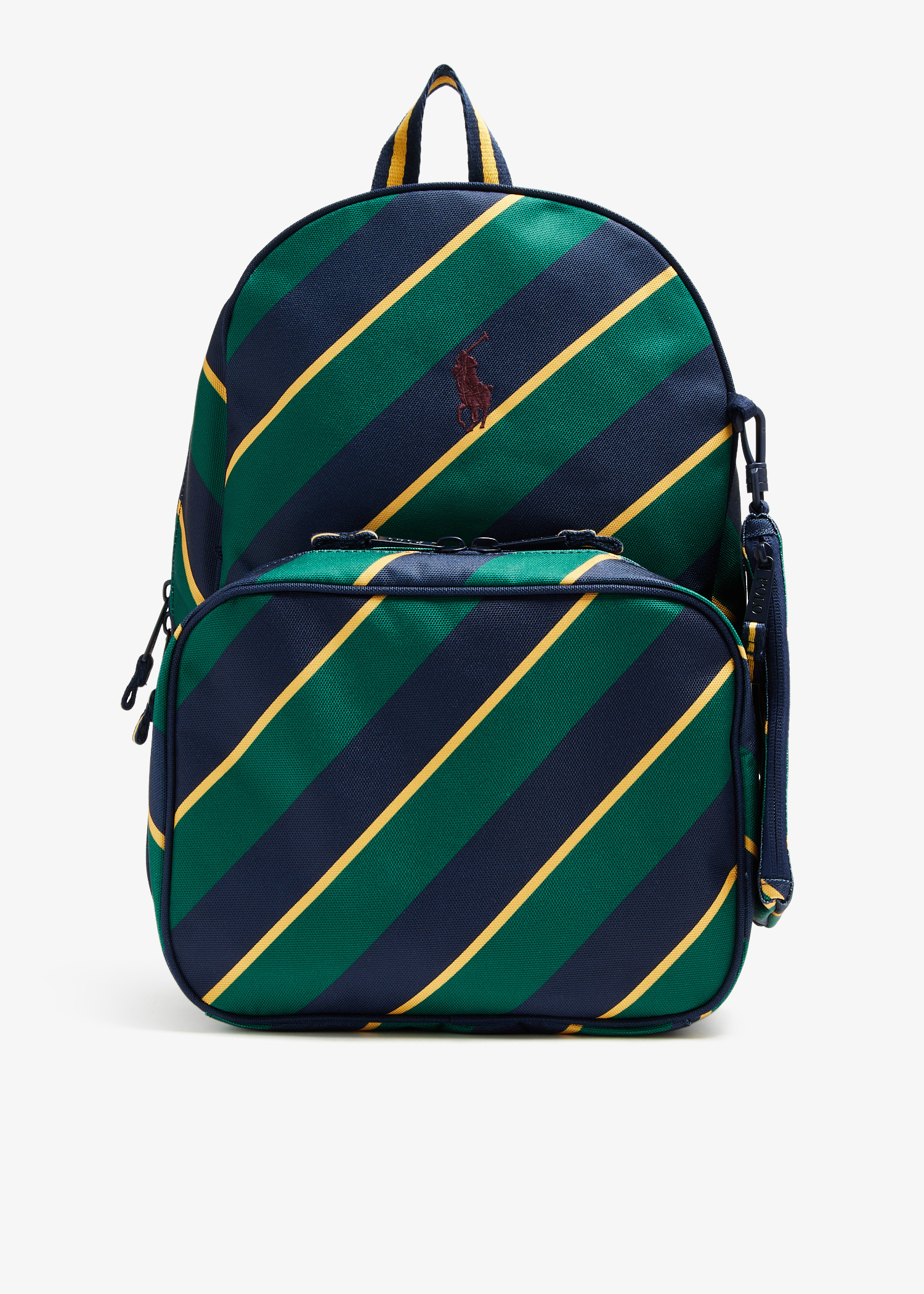 

Polo Backpack, Lunch Bag & Pencil Case combo pack, Green