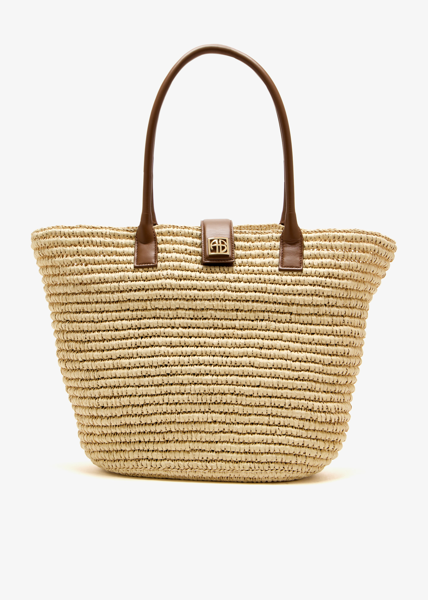 

Lou monogram tote bag, Beige