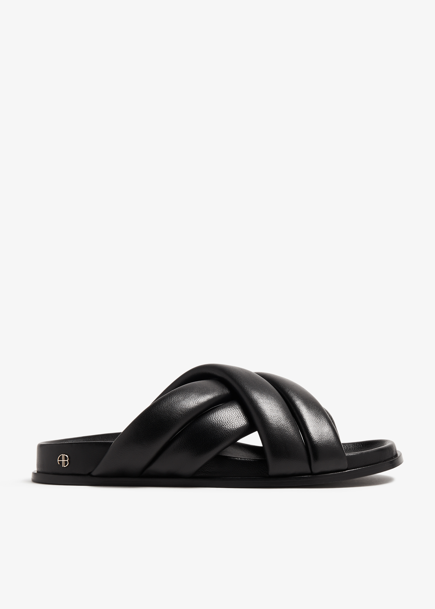 

Lizzie slide sandals, Black