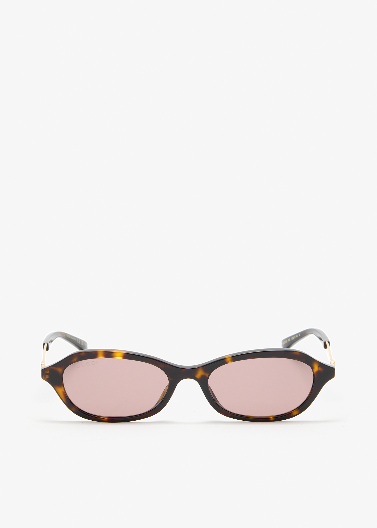 

Oval sunglasses, Brown