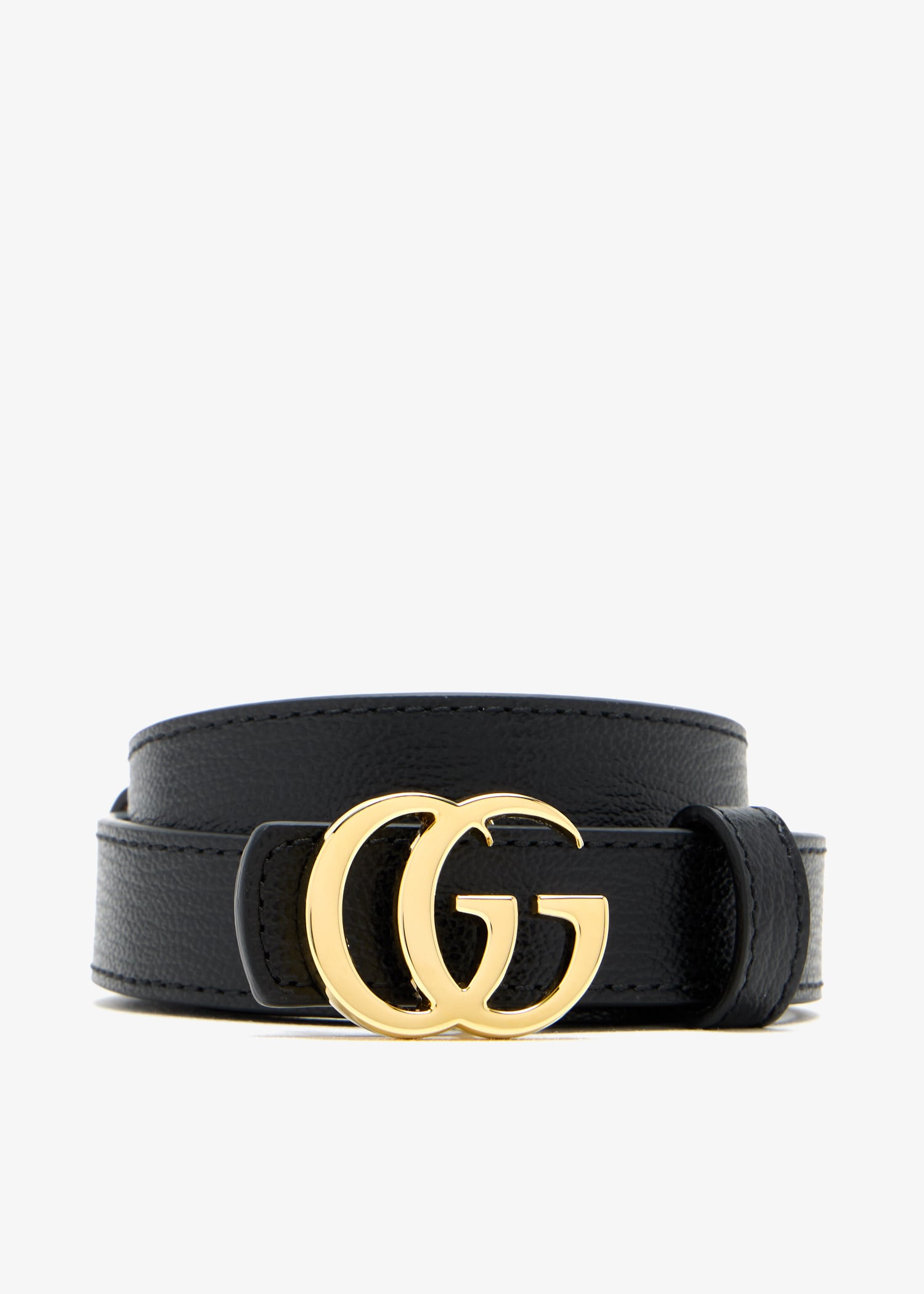 

Reversible GG Marmont thin belt, Black