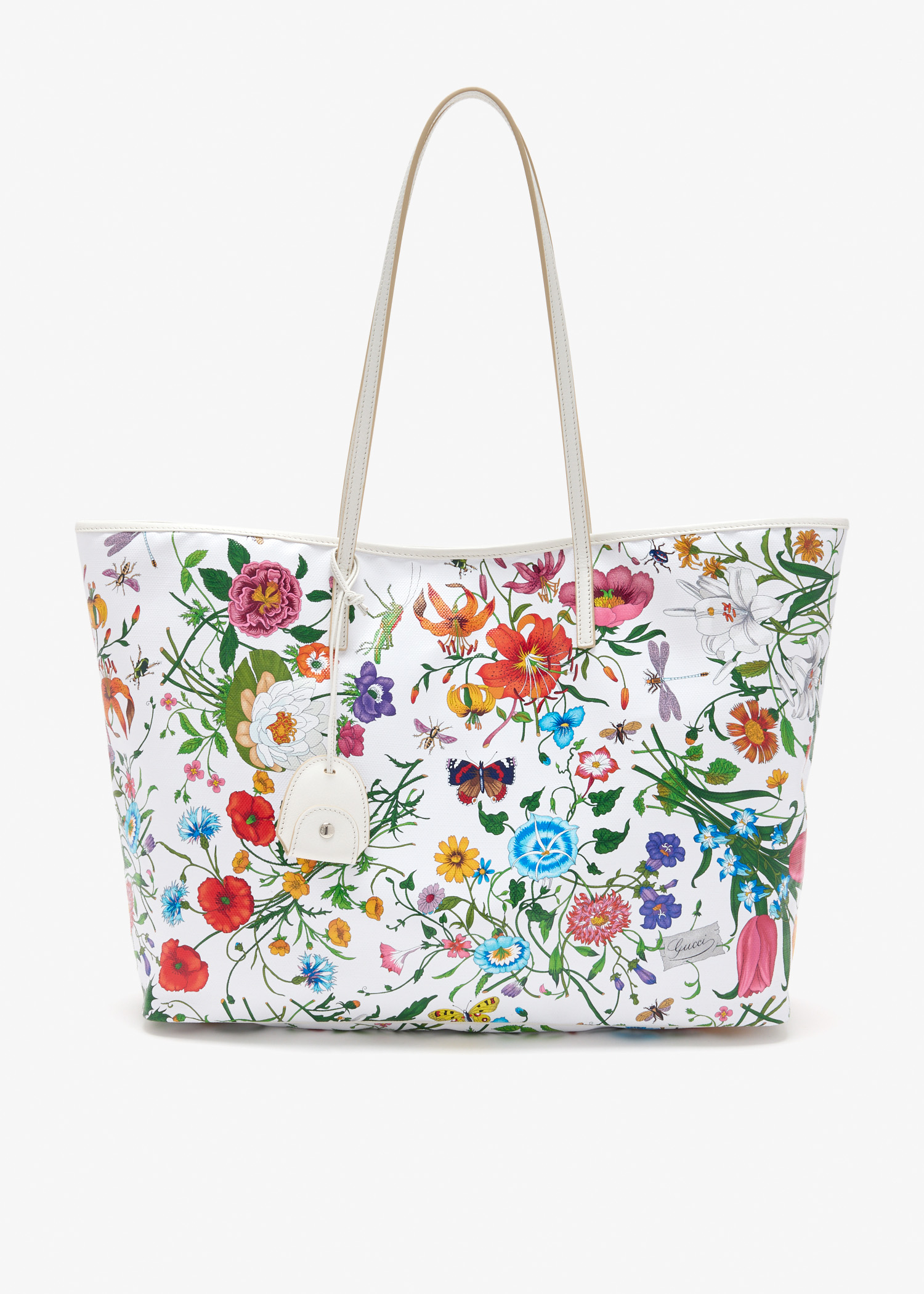 

Tribeca large tote bag, White