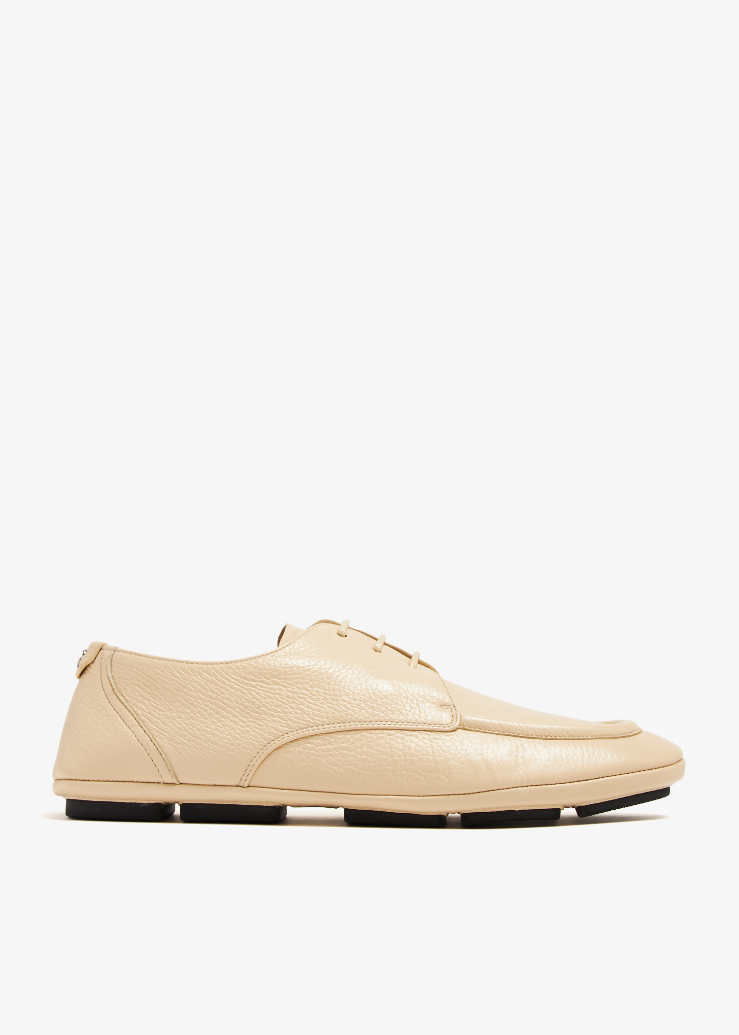 

Deerskin Derby shoes, Beige