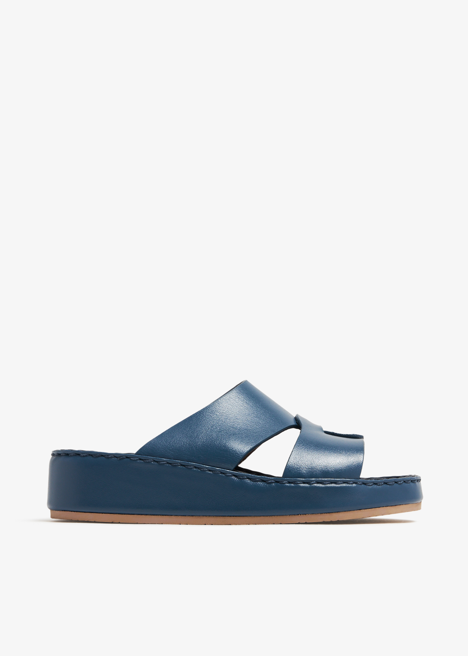 

Envelope Belt sandals, Blue