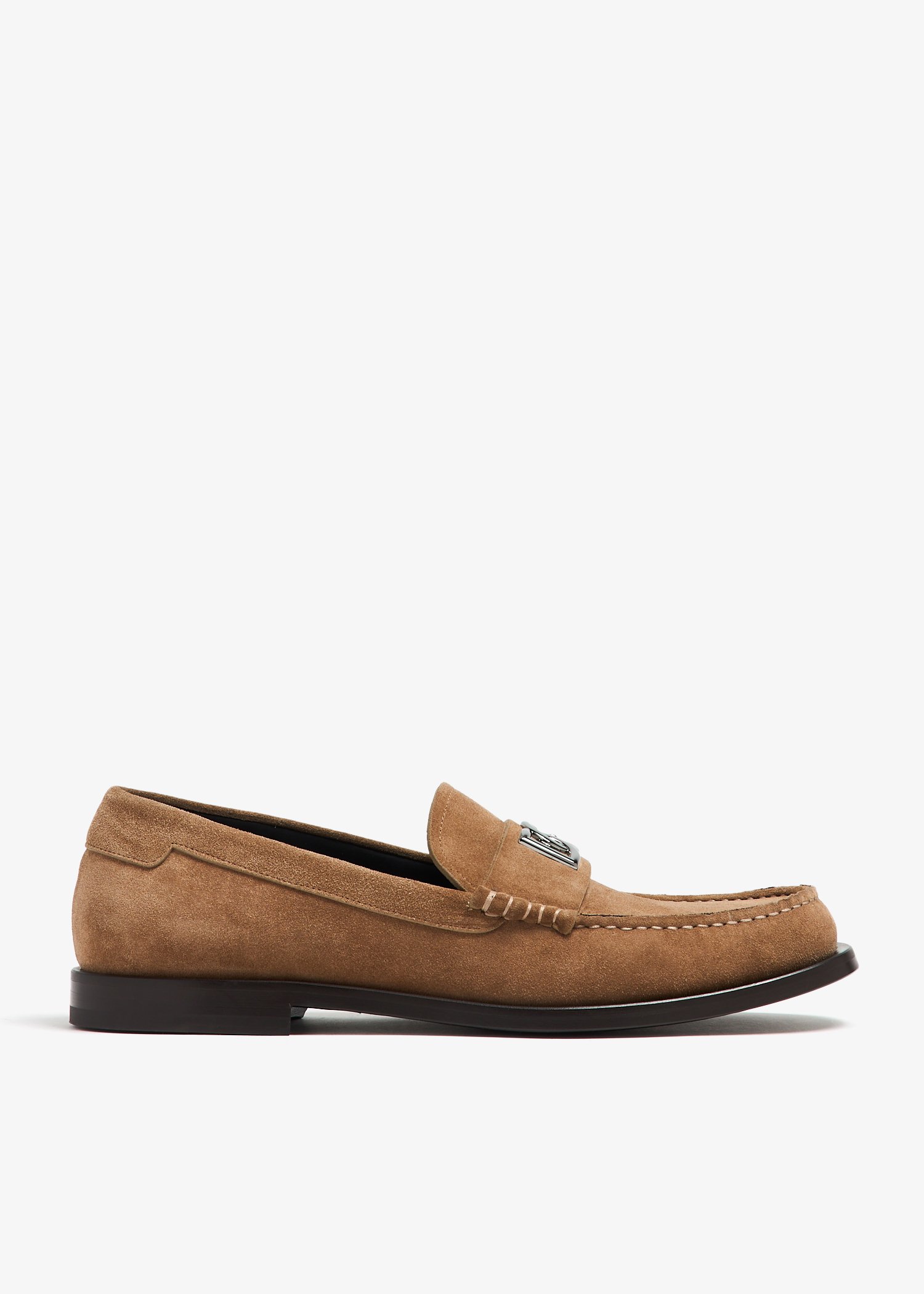 

Suede loafers, Brown